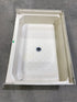 Used RV Bath Tub 35” L x 24” W - Center Drain - Young Farts RV Parts