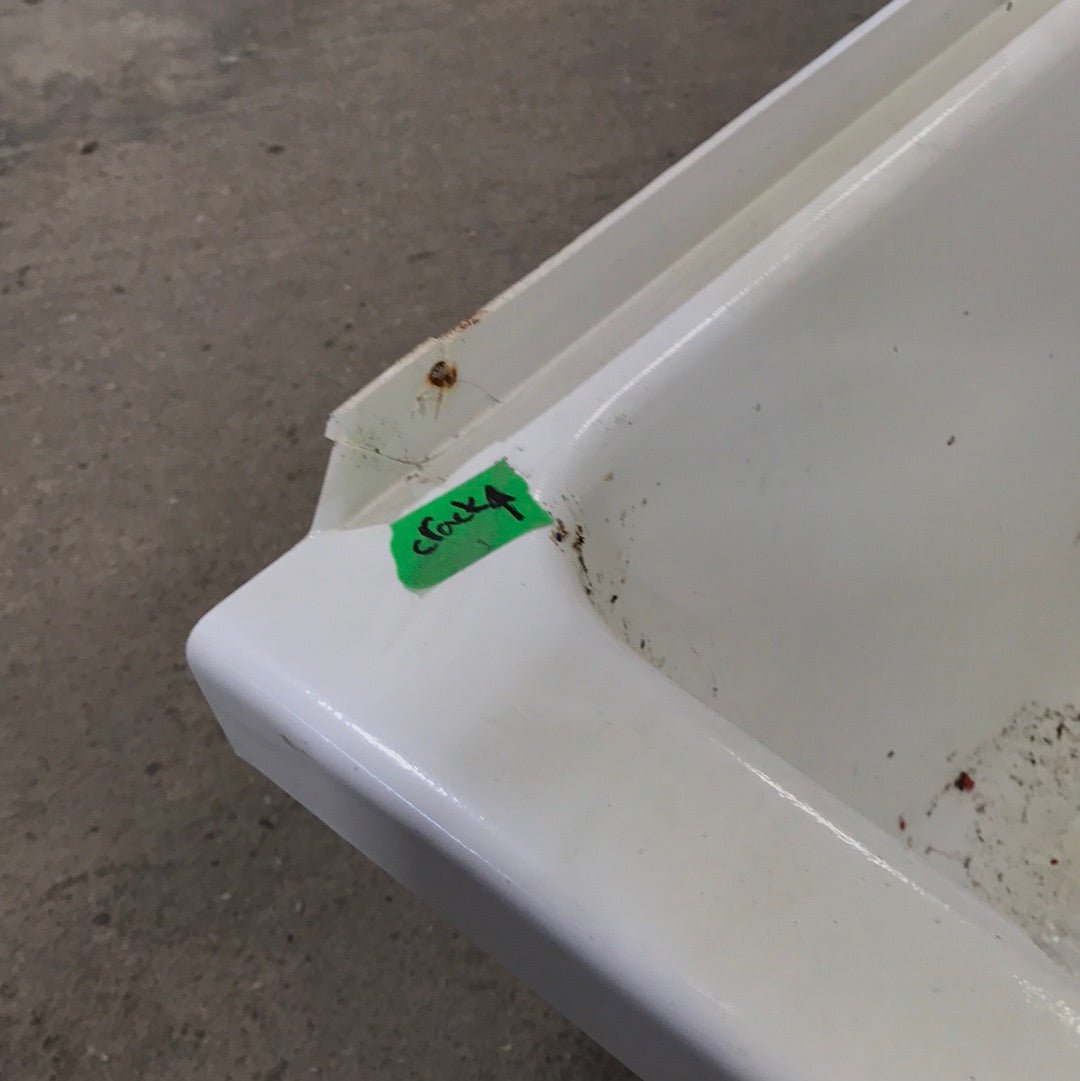 Used RV Bath Tub 40” L x 24 W ” - Right Hand Drain - Young Farts RV Parts