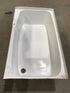 Used RV Bath Tub 43 3/4” x 25 1/2” - Right Hand Drain - Young Farts RV Parts