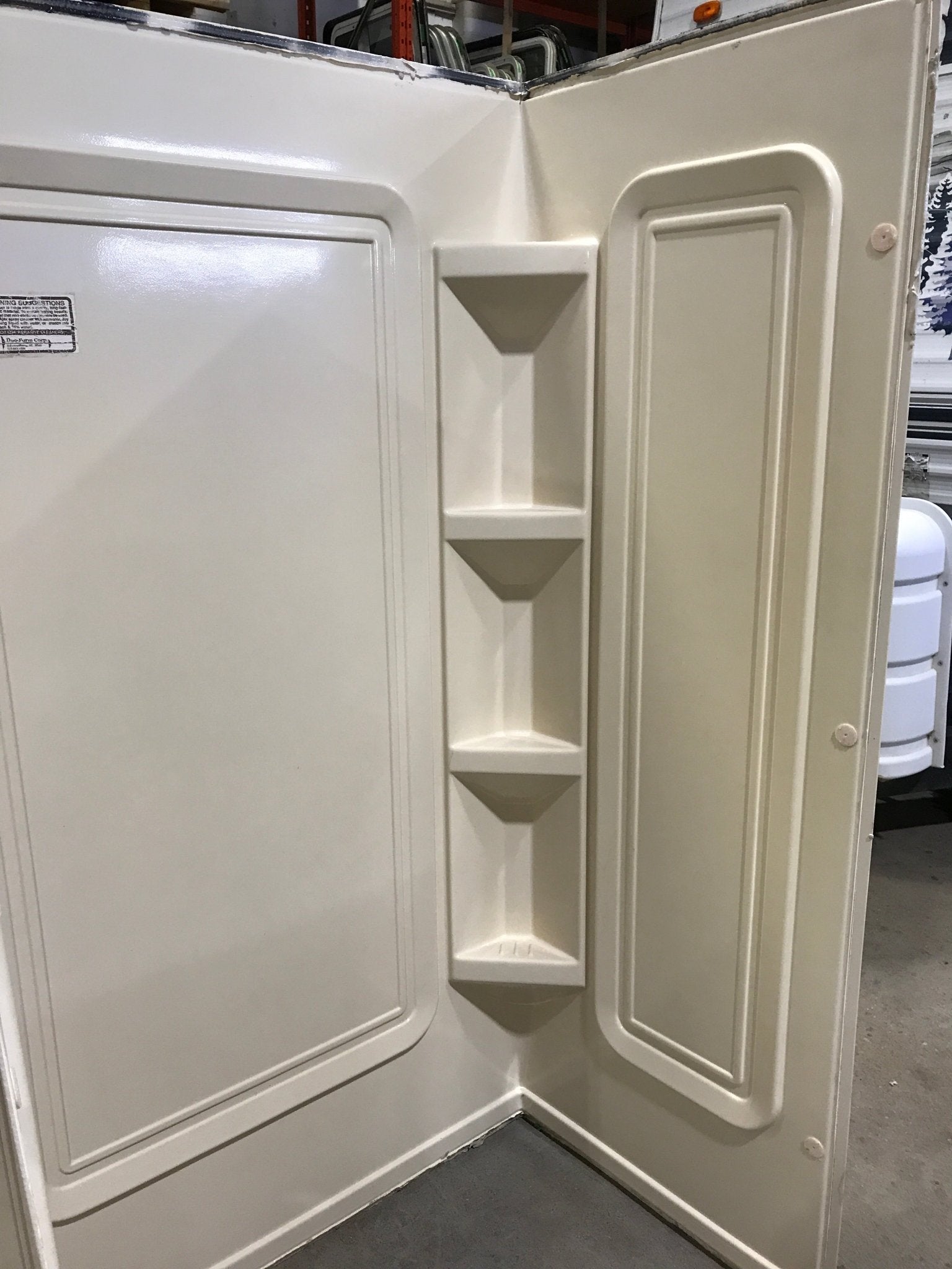 Used RV Bath Tub Surround 34 1/2” X 62 1/2” x 22 1/2" D - Young Farts RV Parts