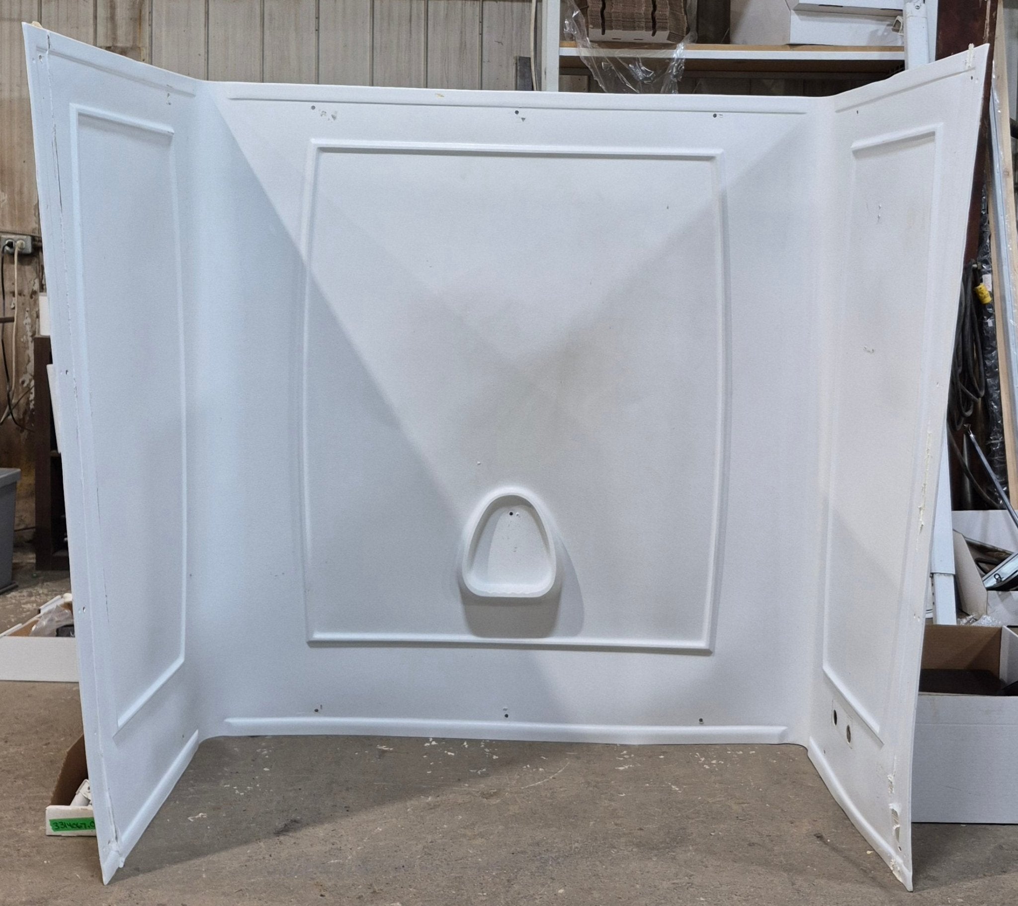 Used RV Bath Tub Surround 57" H x 54" x 26 1/2" - Young Farts RV Parts