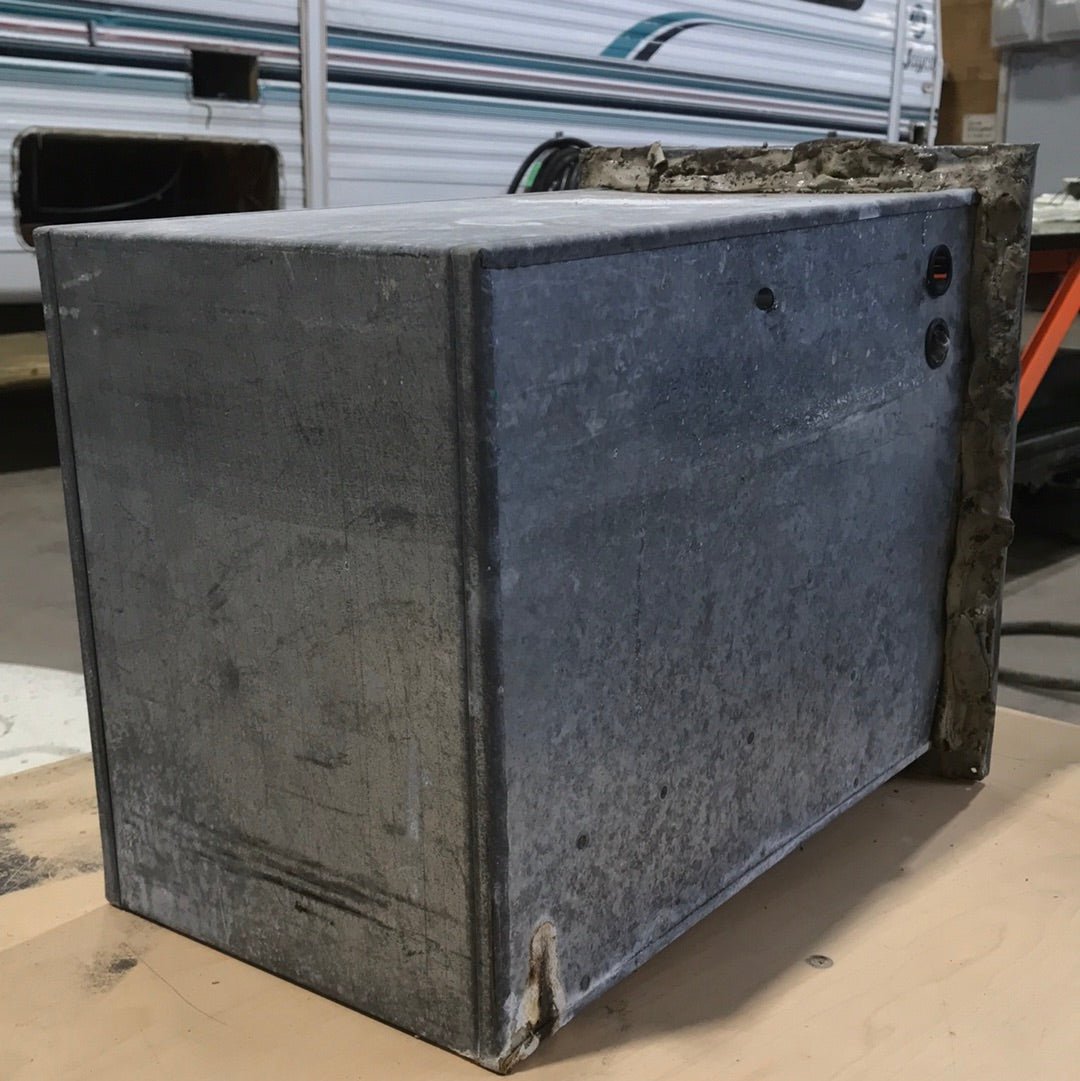 Used RV Battery Metal Box 11