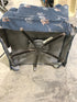 Used RV Chair - Blue with design - Young Farts RV Parts