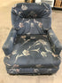 Used RV Chair - Blue with design - Young Farts RV Parts