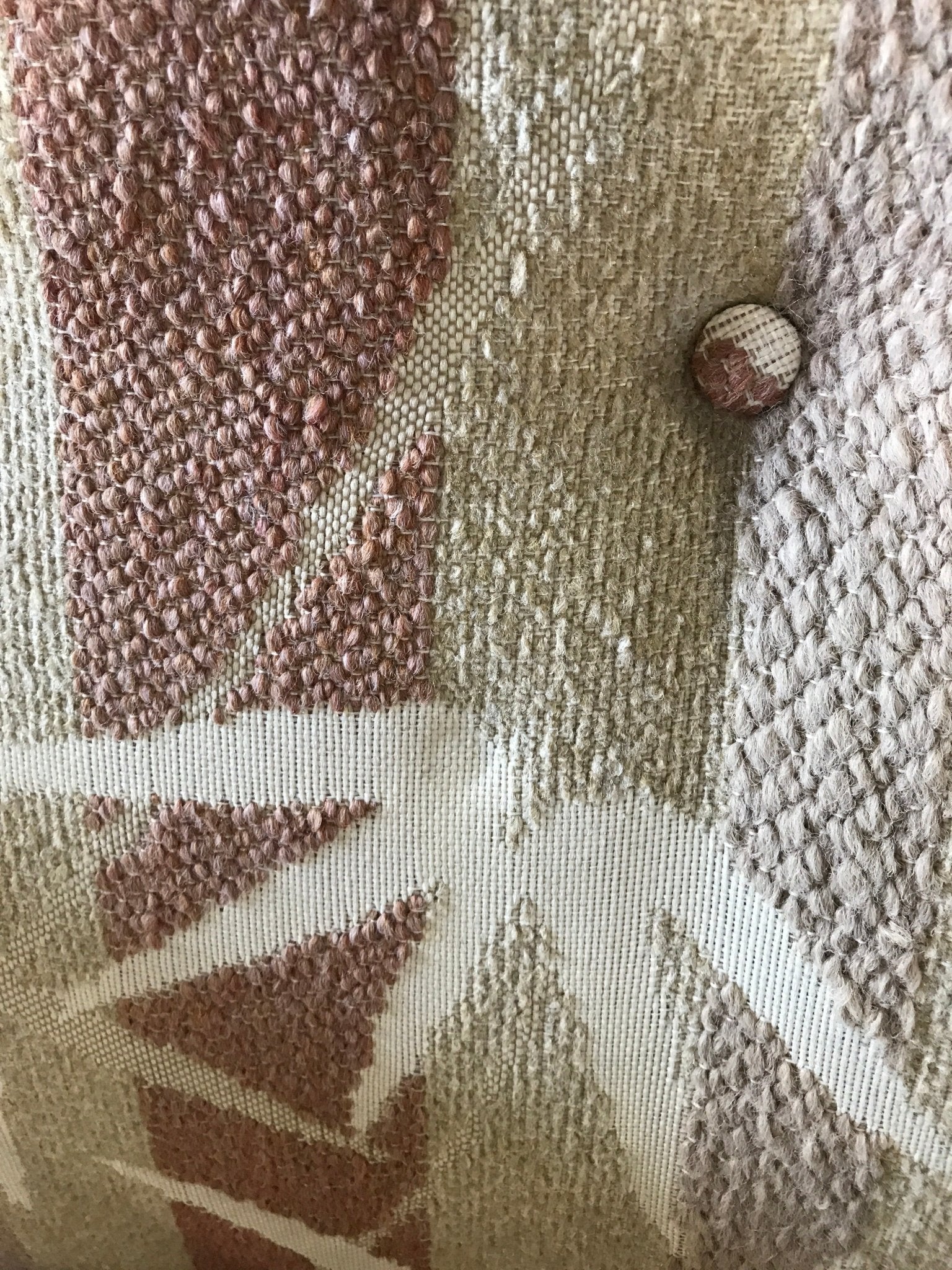 Used RV Chair - Light Tan with design - Young Farts RV Parts