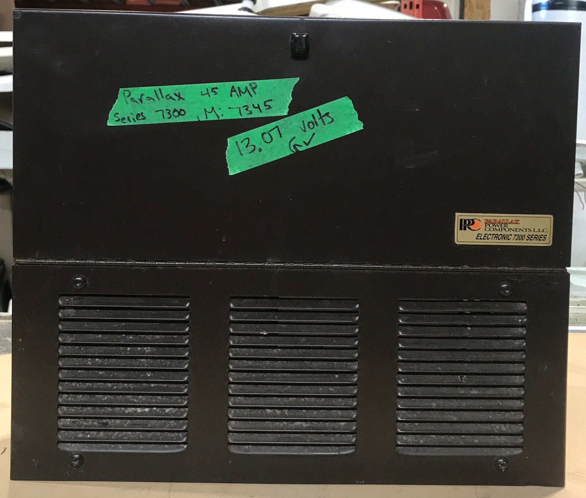 Used RV Converter Parallax 45 Amp 7300 Series - Young Farts RV Parts