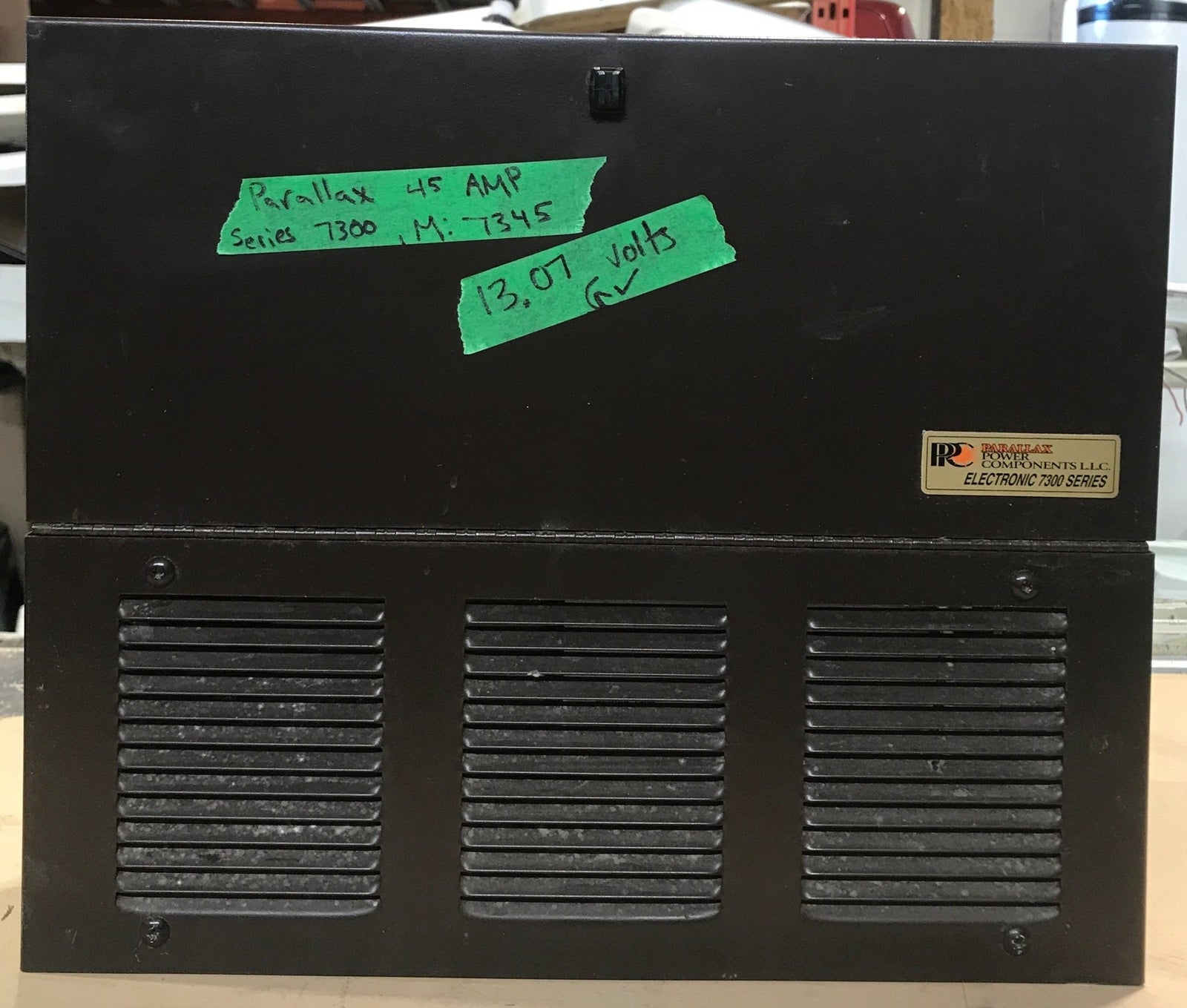 Used RV Converter Parallax 45 Amp 7300 Series - Young Farts RV Parts