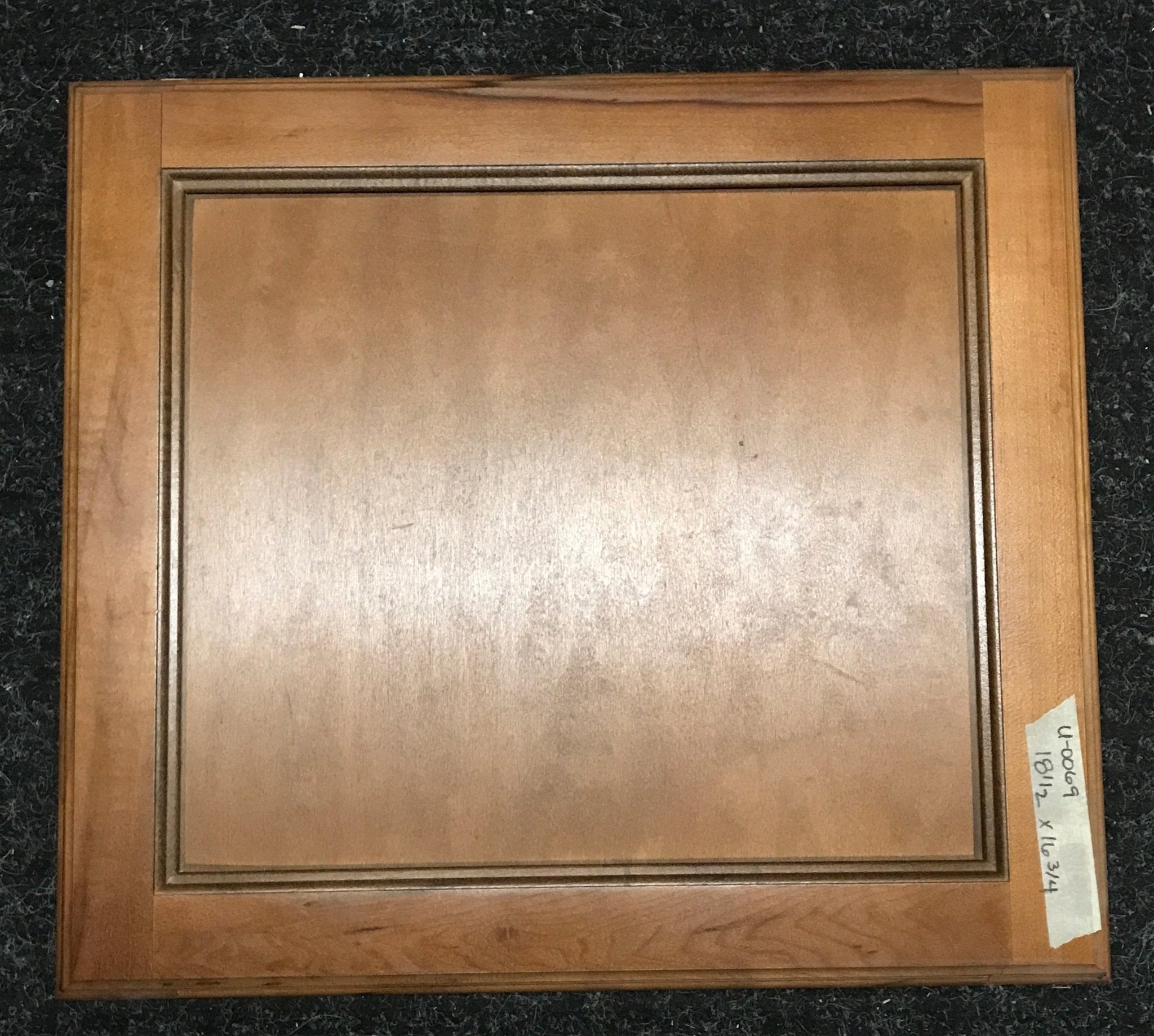 Used RV Cupboard/ Cabinet Door 18 1/2" H X 16 3/4" W X 3/4" D - Young Farts RV Parts