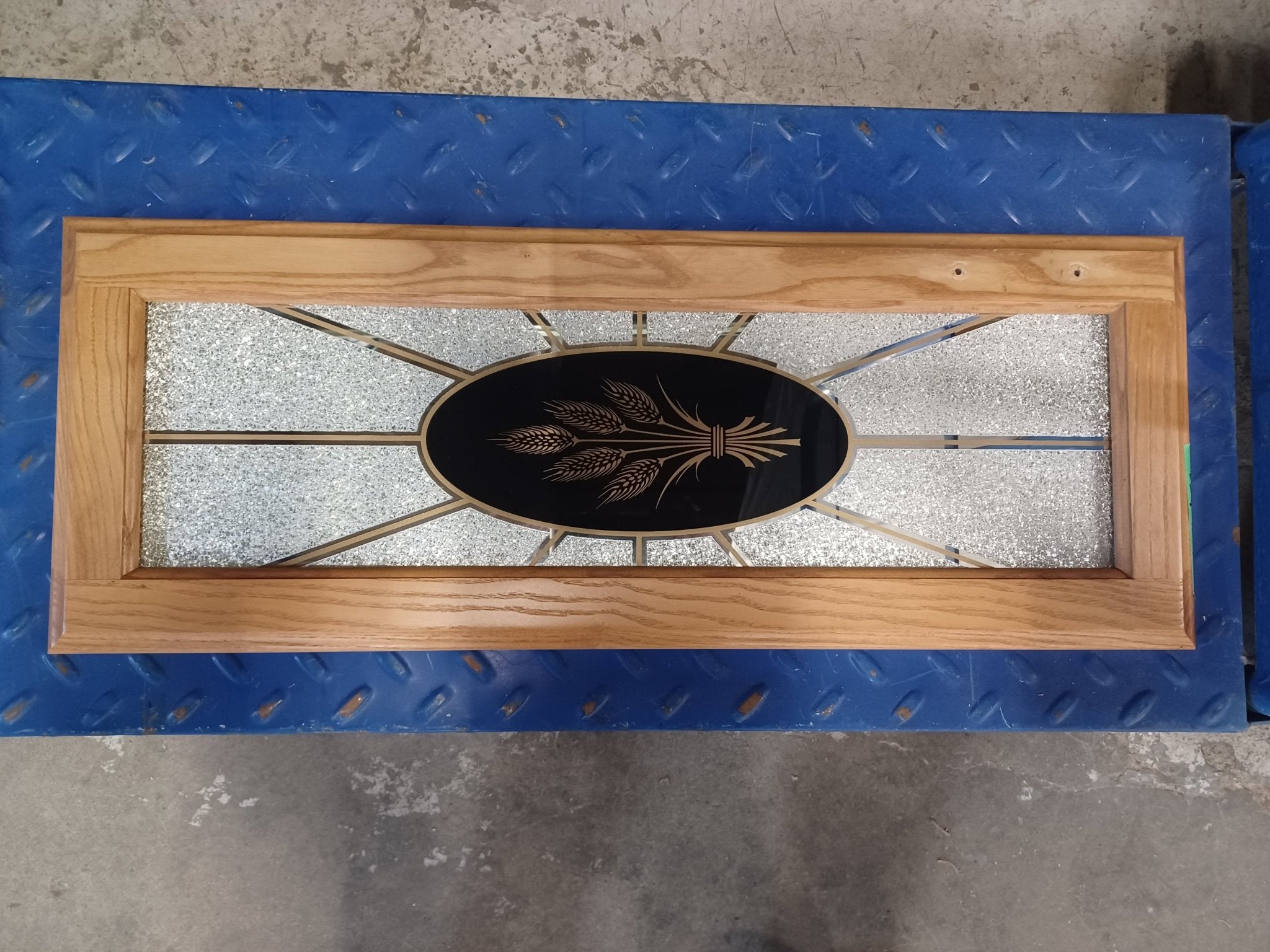 Used RV Cupboard/ Cabinet Door 28" H X 10 5/8" W X 1/2" D - Young Farts RV Parts