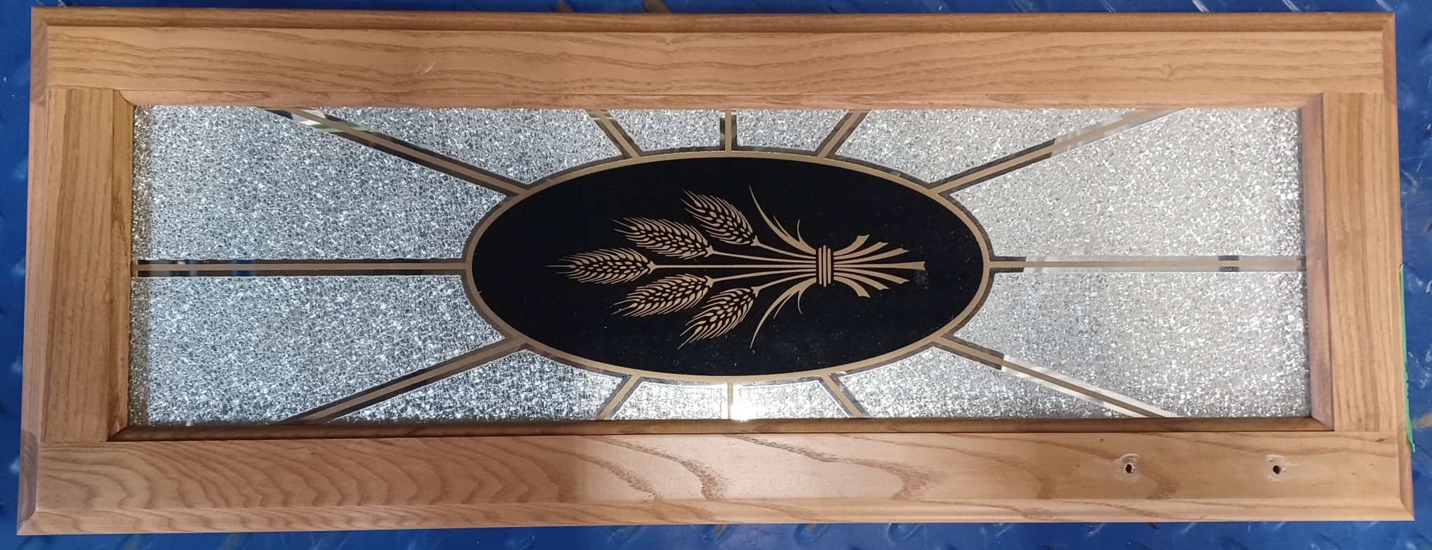 Used RV Cupboard/ Cabinet Door 28" H X 10 5/8" W X 1/2" D - Young Farts RV Parts