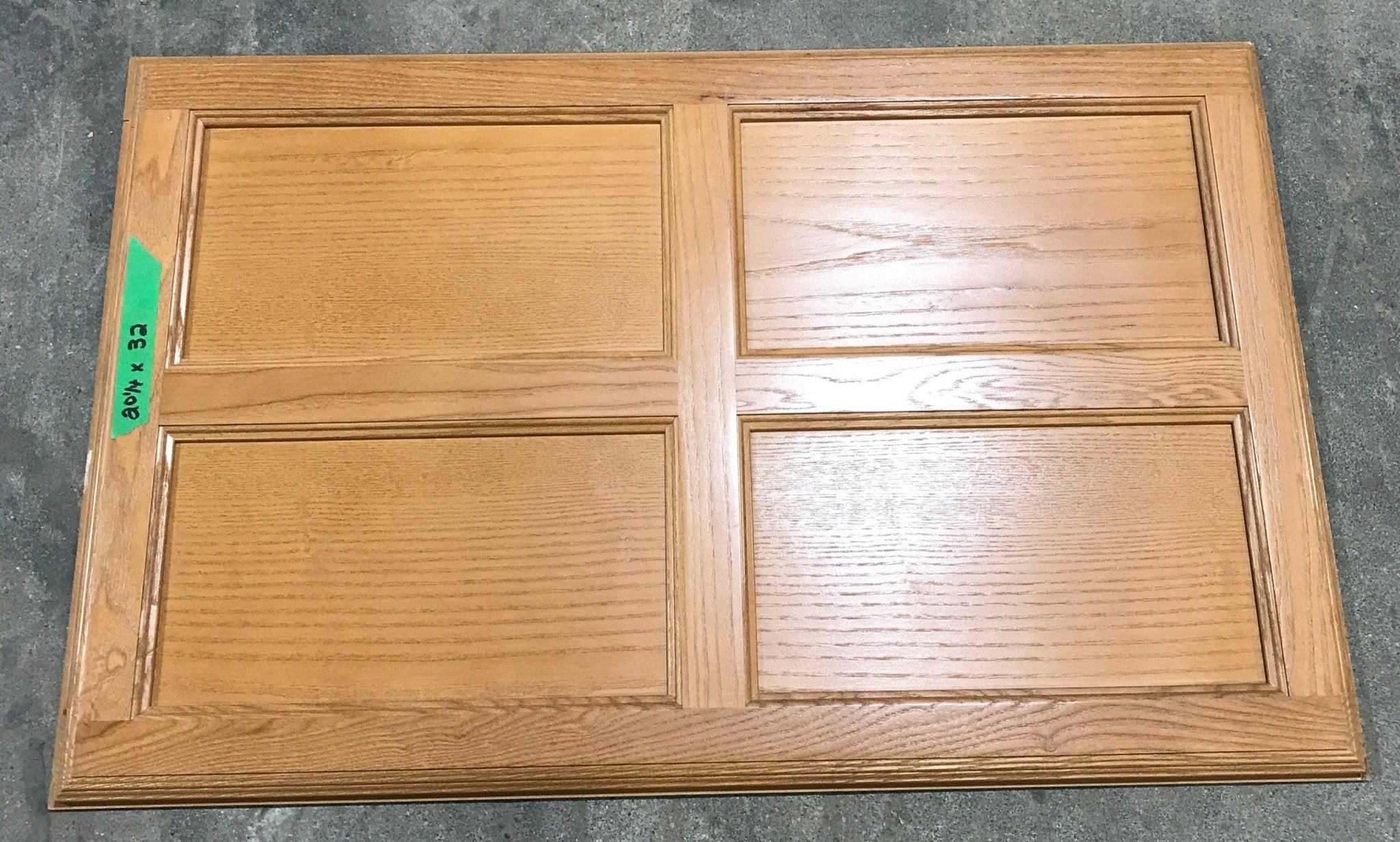 Used RV Cupboard/ Cabinet Door 32" H X 20 1/4" W X 3/4" D - Young Farts RV Parts