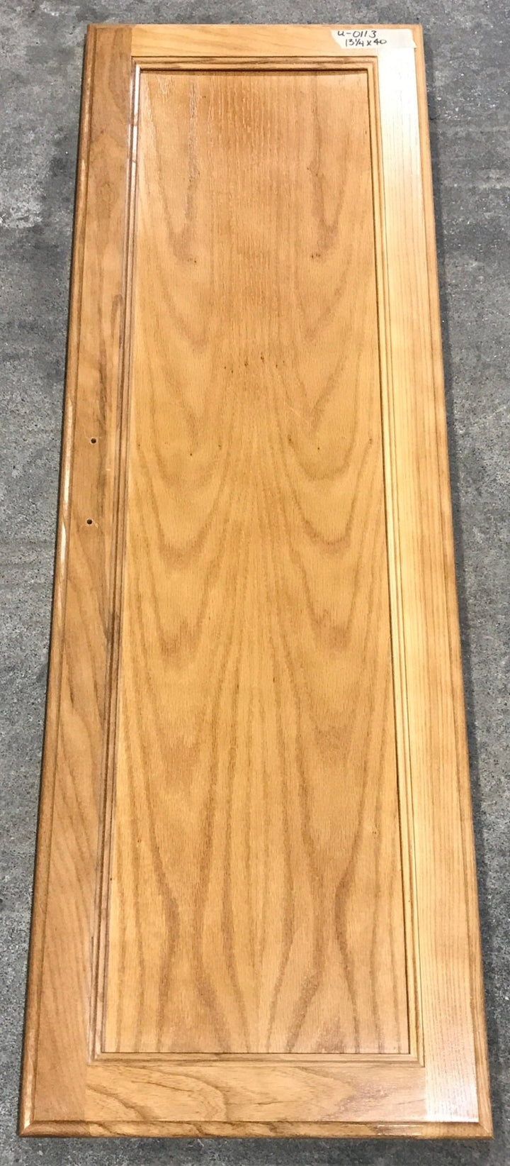 Used RV Cupboard/ Cabinet Door 40" H X 13 1/4" W X 3/4" D - Young Farts RV Parts