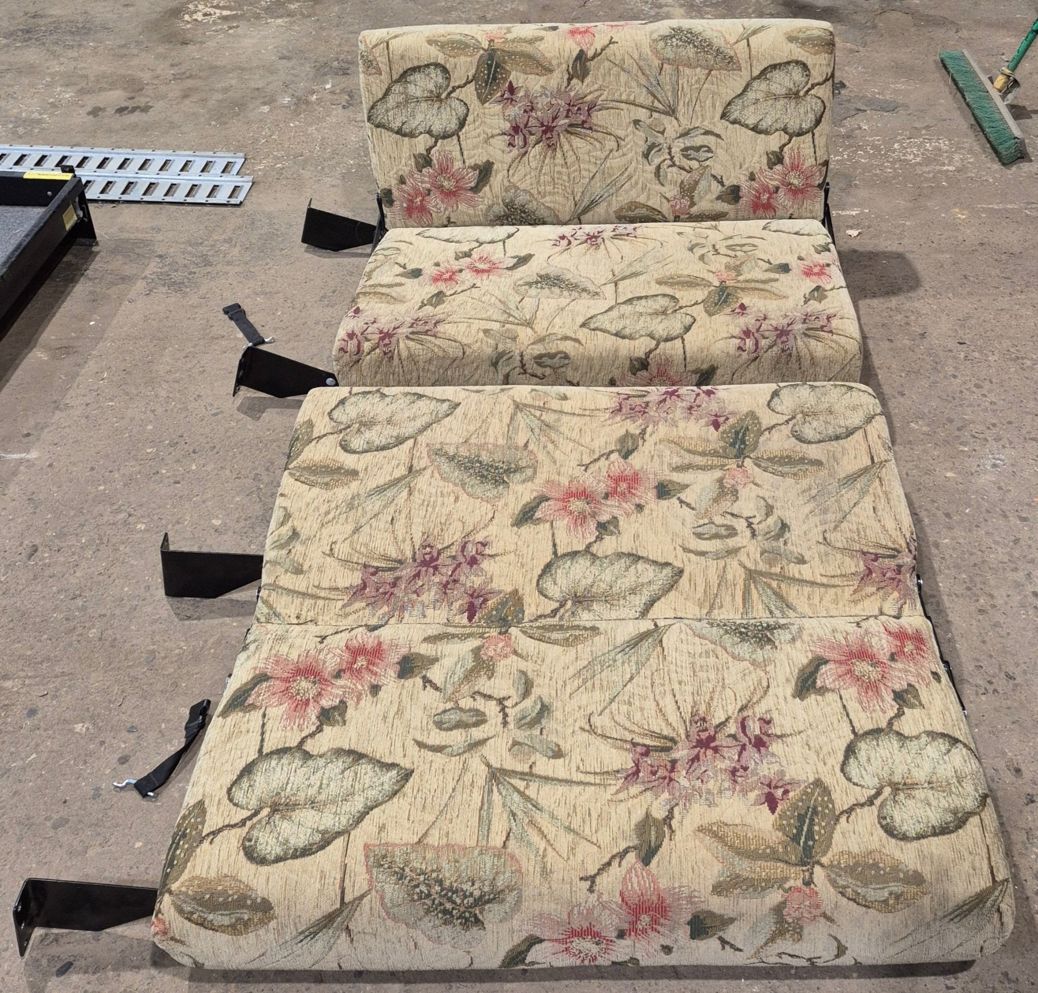 Used RV Dinette Jackknife Style Sofas Set - Wall Mounted - Young Farts RV Parts