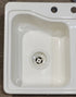 Used RV Double Kitchen Sink 24 3/8” W x 18 3/4” L - Young Farts RV Parts