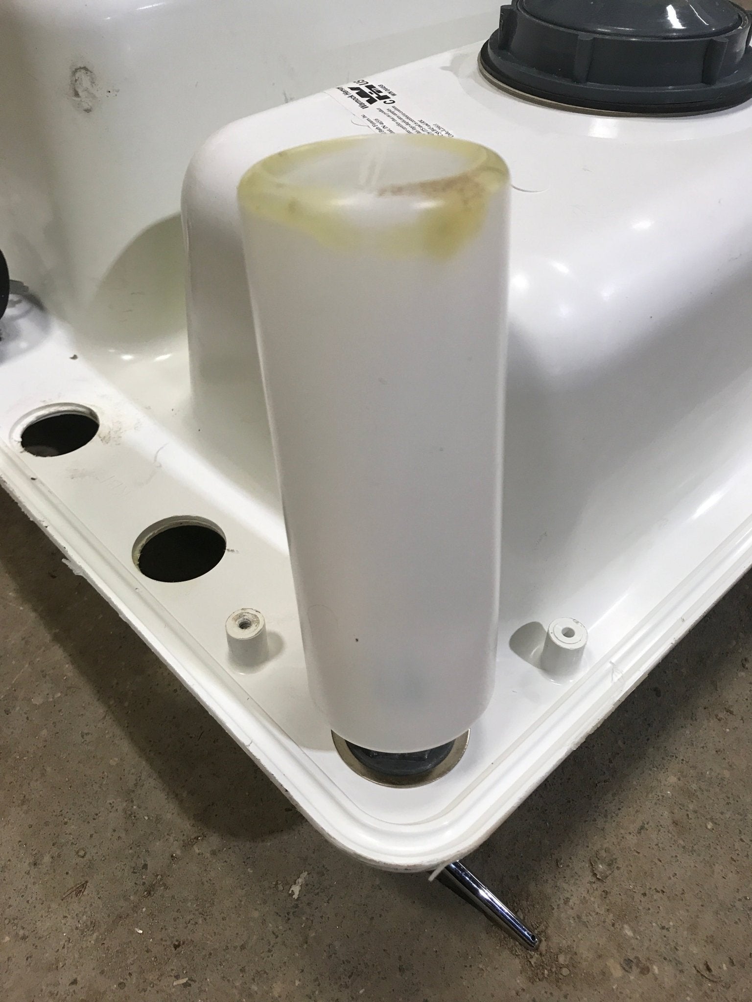 Used RV Double Kitchen Sink 25” W x 19” L - Young Farts RV Parts