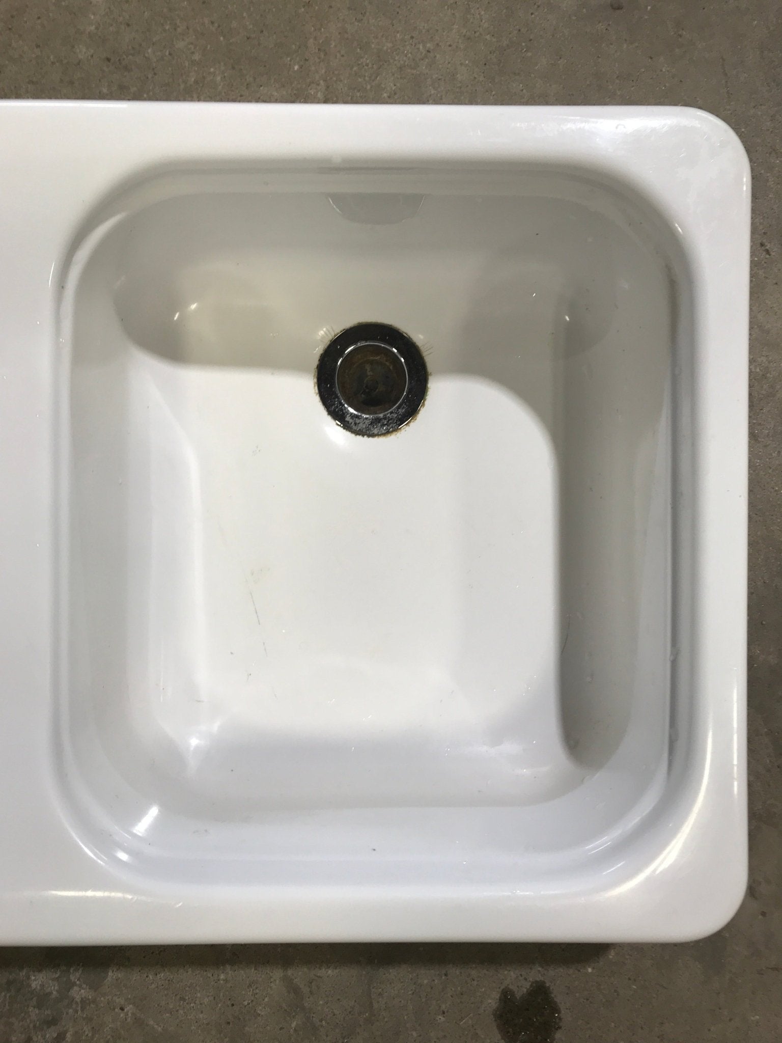 Used RV Double Kitchen Sink - 26 1/2” W x 15” L - Young Farts RV Parts