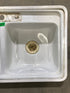Used RV Double Kitchen Sink 33” W x 19” L - Young Farts RV Parts