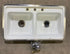 Used RV Double Kitchen Sink 33” W x 19” L - Young Farts RV Parts
