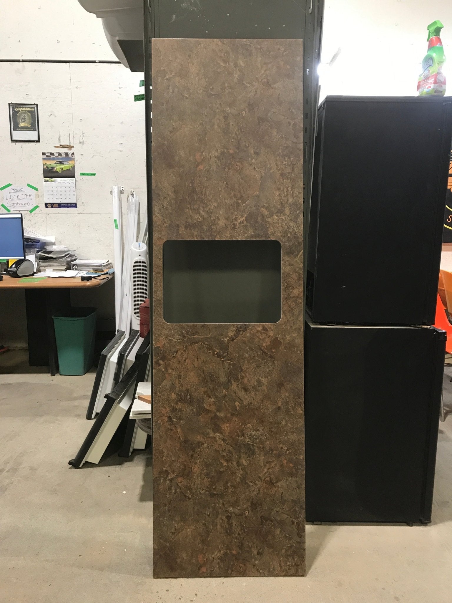 Used RV Exterior Kitchen Counter Top 21" W X 74" L - Young Farts RV Parts