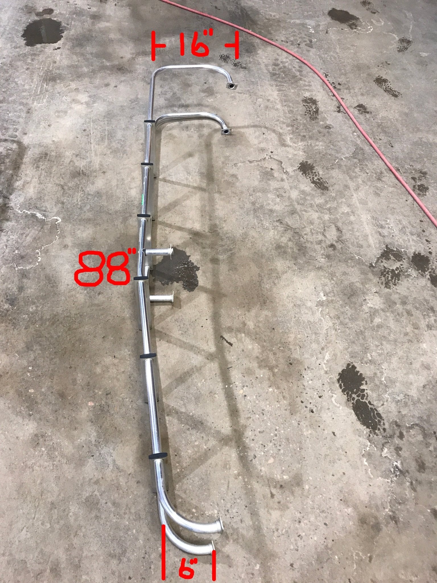 Used RV Exterior Ladder - Aluminum - 88
