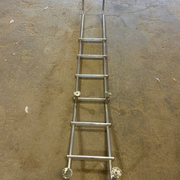 Used RV Exterior Ladder - Aluminum - 90.0" x 13.25" x 14.25" - Young Farts RV Parts