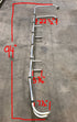 Used RV Exterior Ladder - Aluminum - 94" H x 13 1/4" W - Young Farts RV Parts