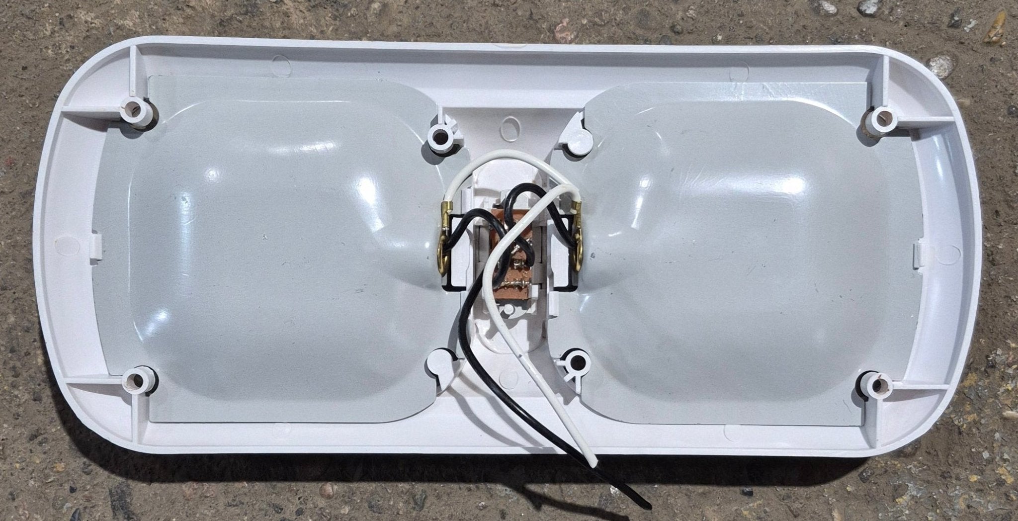 Used RV Interior Light Fixture *DOUBLE* - Young Farts RV Parts