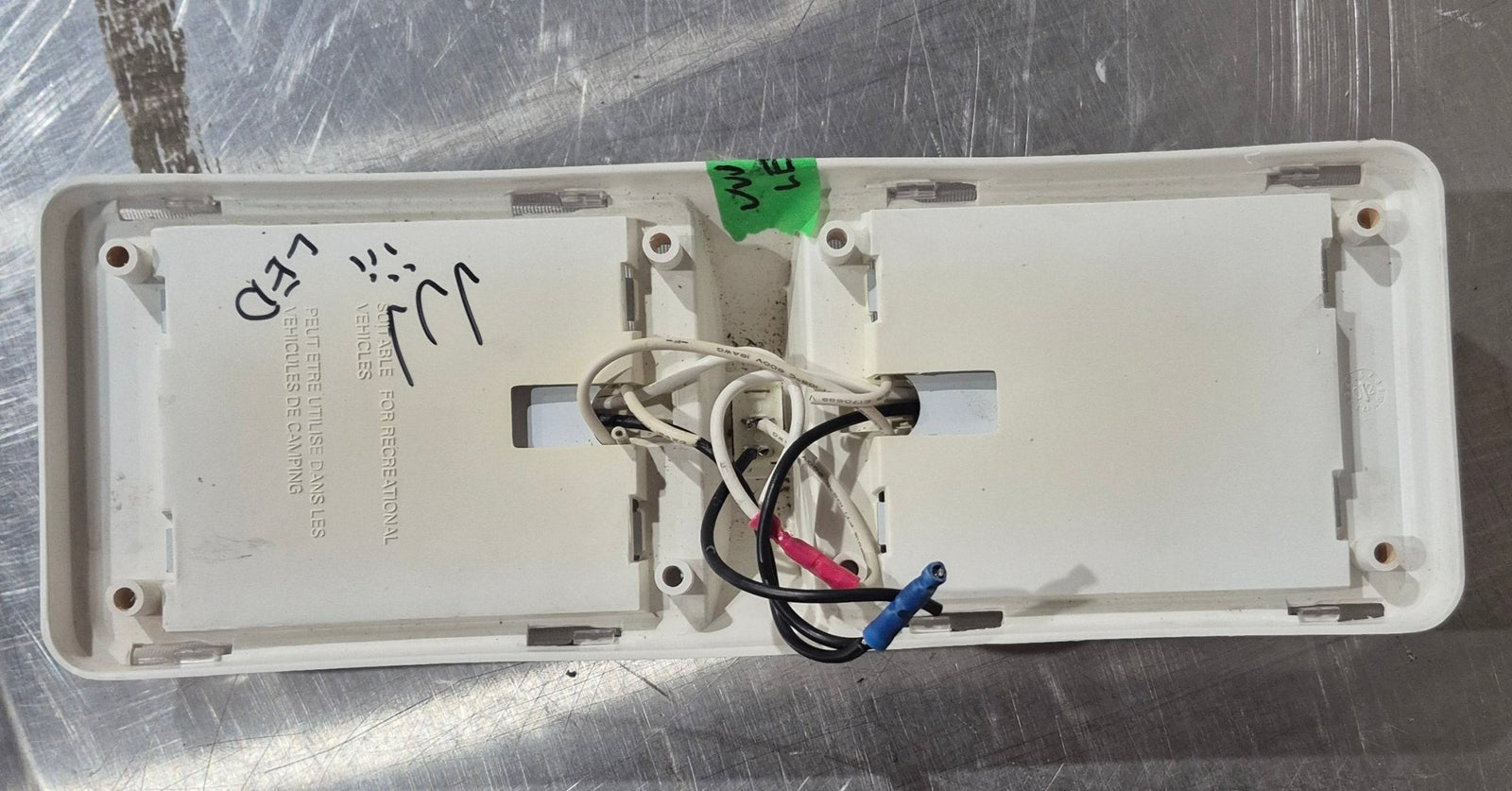 Used RV Interior Light Fixture *DOUBLE* - Young Farts RV Parts
