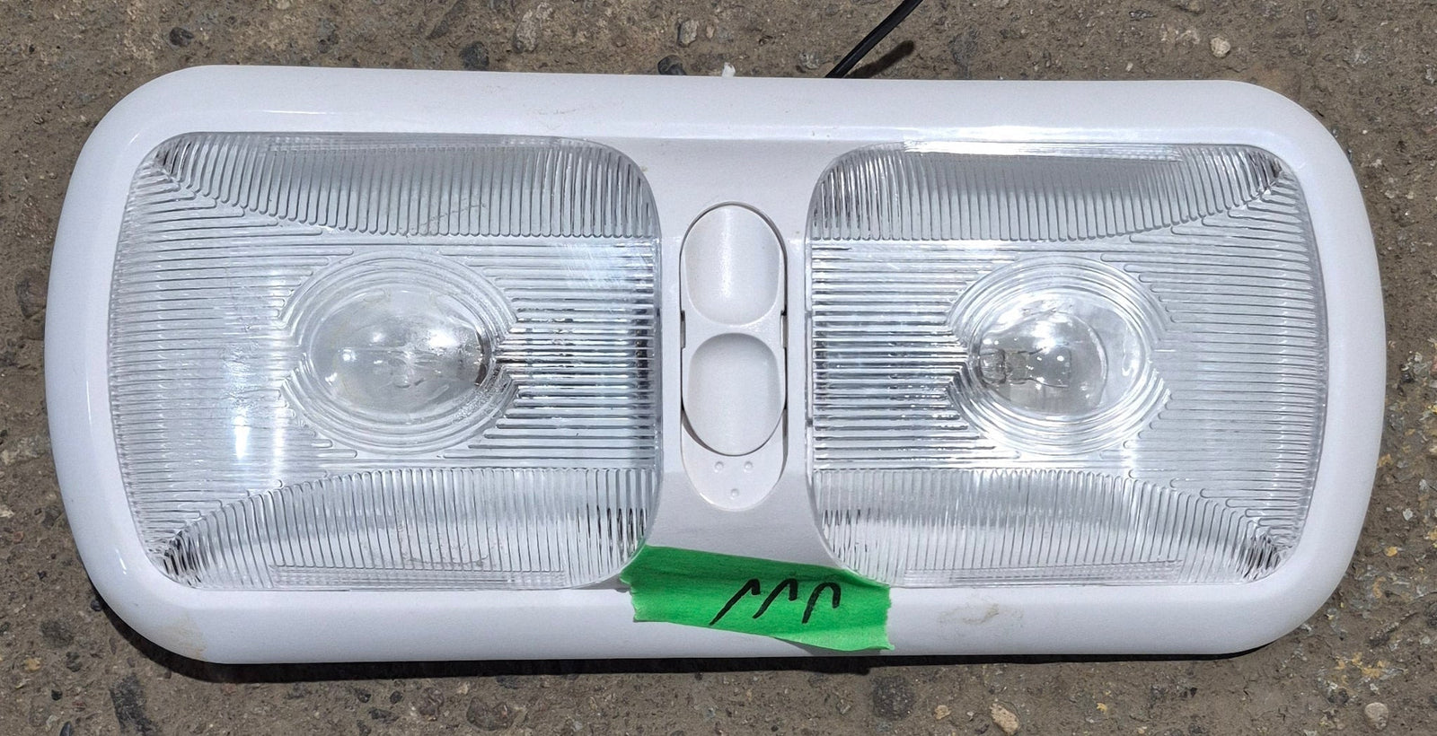 Used RV Interior Light Fixture *DOUBLE* - Young Farts RV Parts
