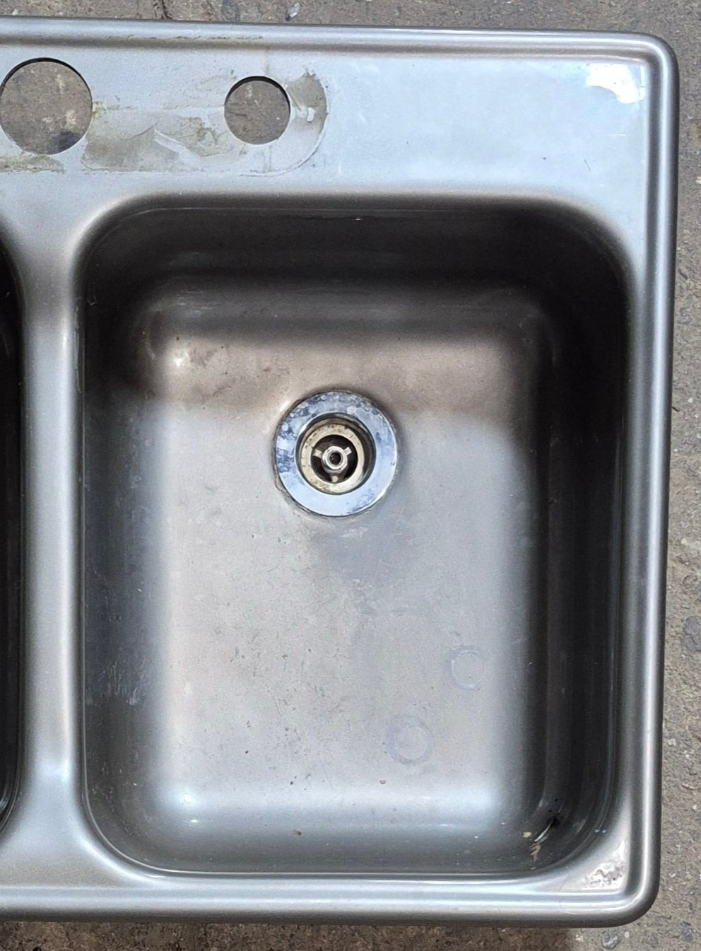 Used RV Kitchen Sink 24 5/8” W x 17 1/2” L - Young Farts RV Parts