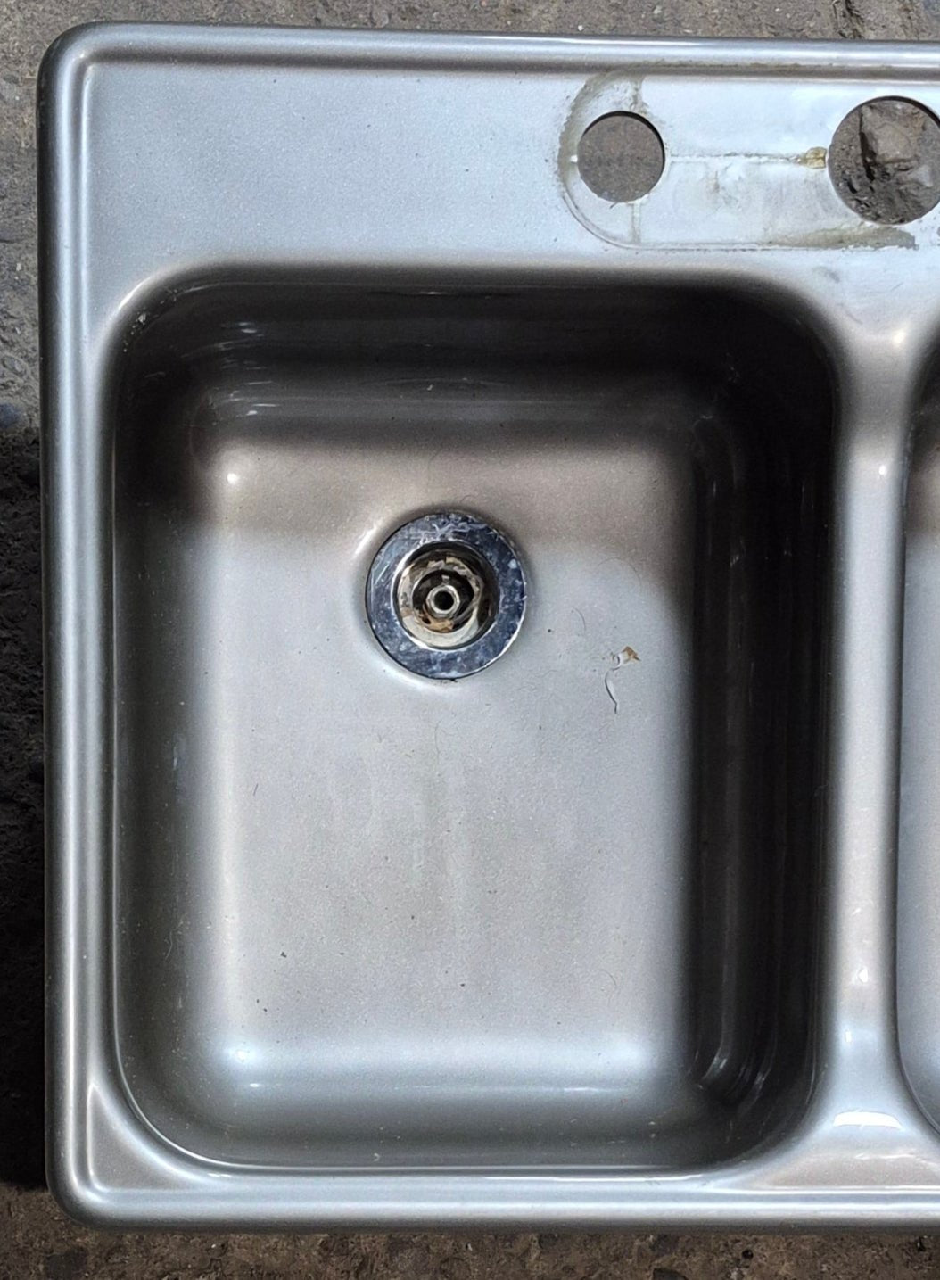 Used RV Kitchen Sink 24 5/8” W x 17 1/2” L - Young Farts RV Parts