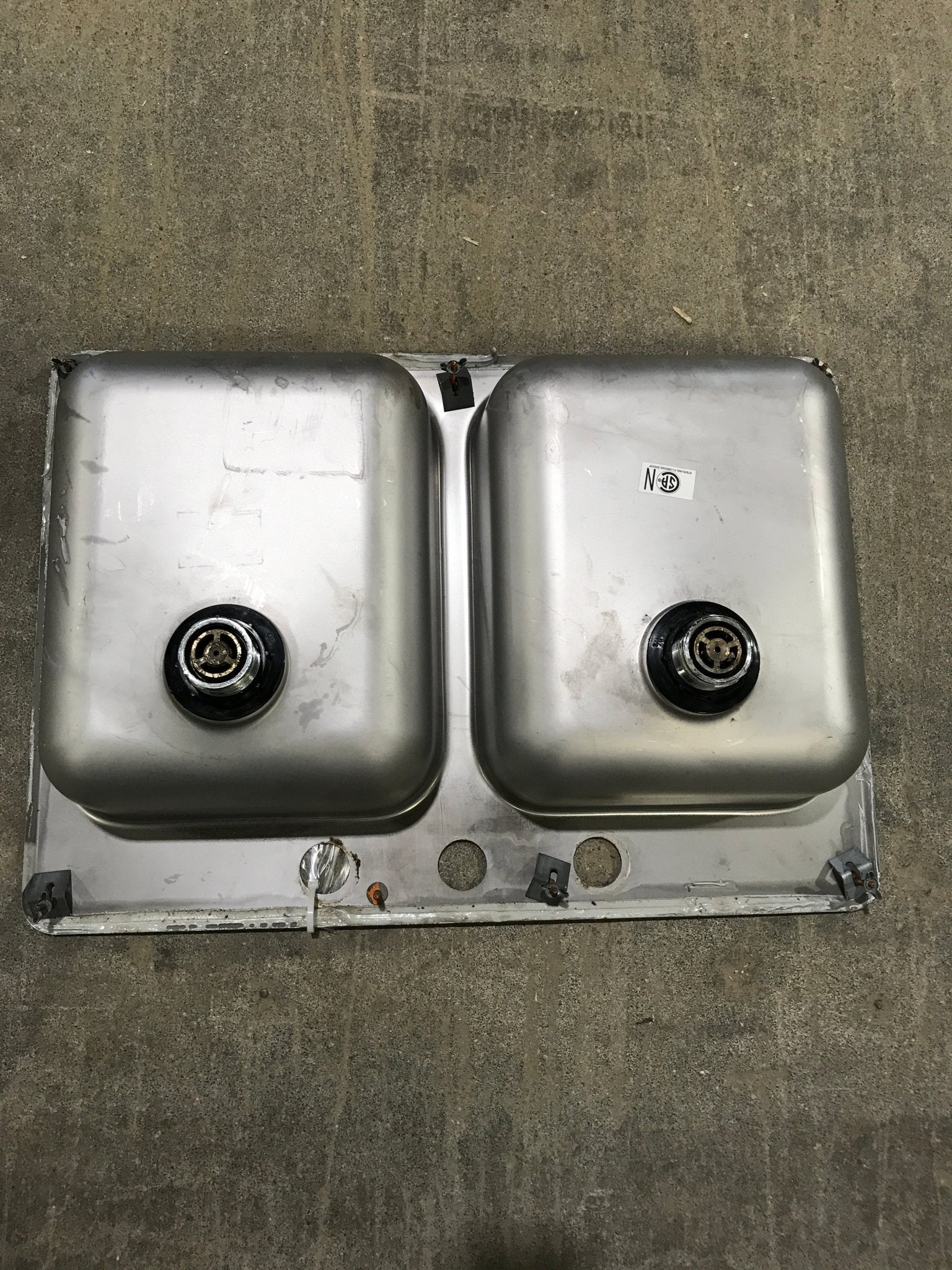 Used RV Kitchen Sink 25” W X 17 1/2” L - Young Farts RV Parts