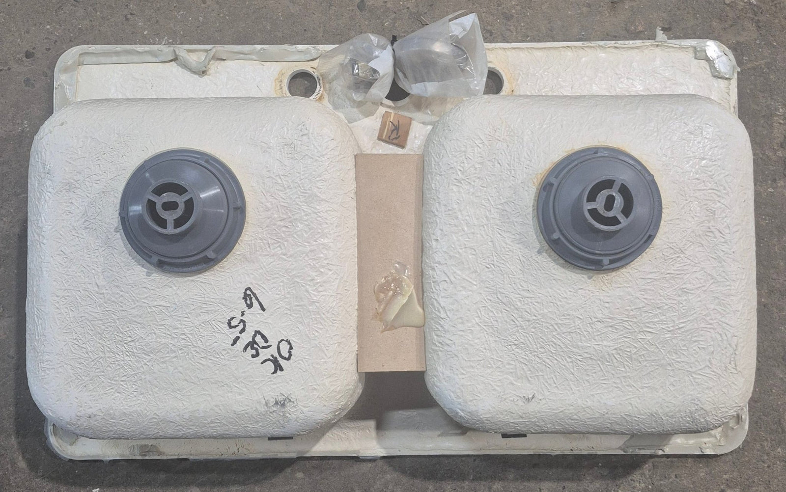 Used RV Kitchen Sink 29” W x 17 1/2” L - Young Farts RV Parts