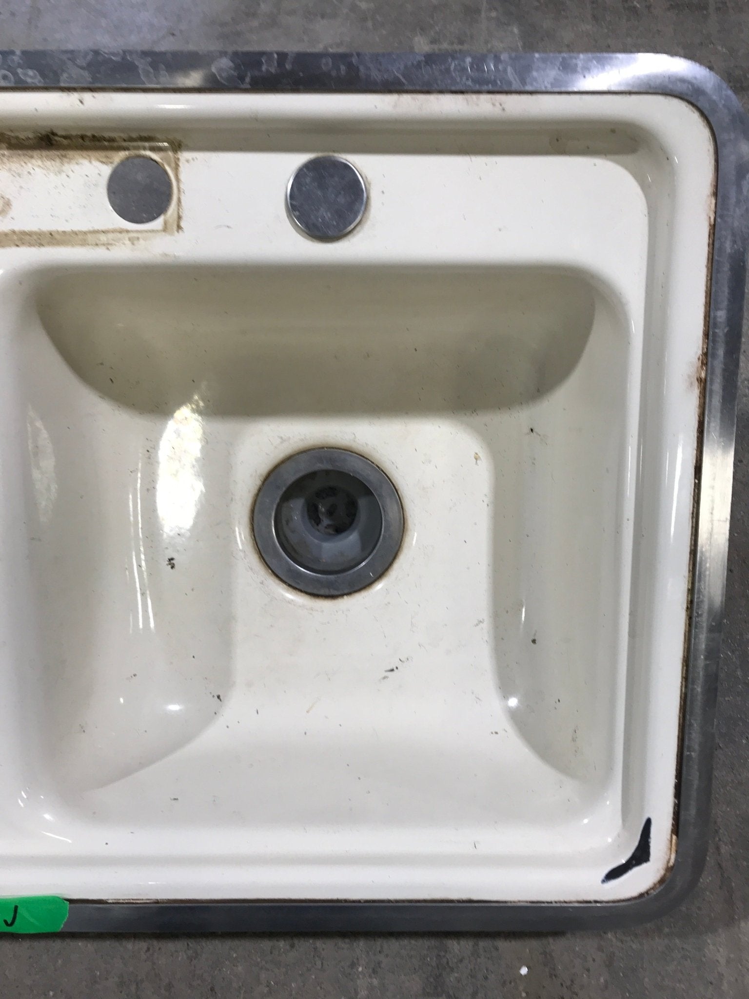 Used RV Kitchen Sink 33” L X 19” W - Young Farts RV Parts