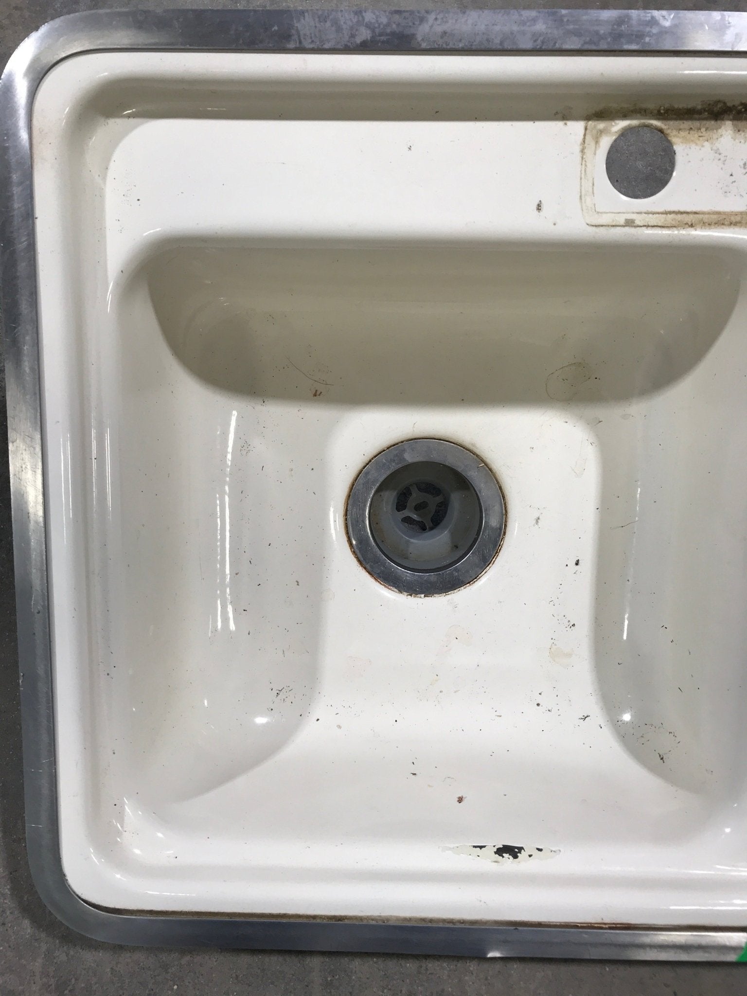 Used RV Kitchen Sink 33” L X 19” W - Young Farts RV Parts