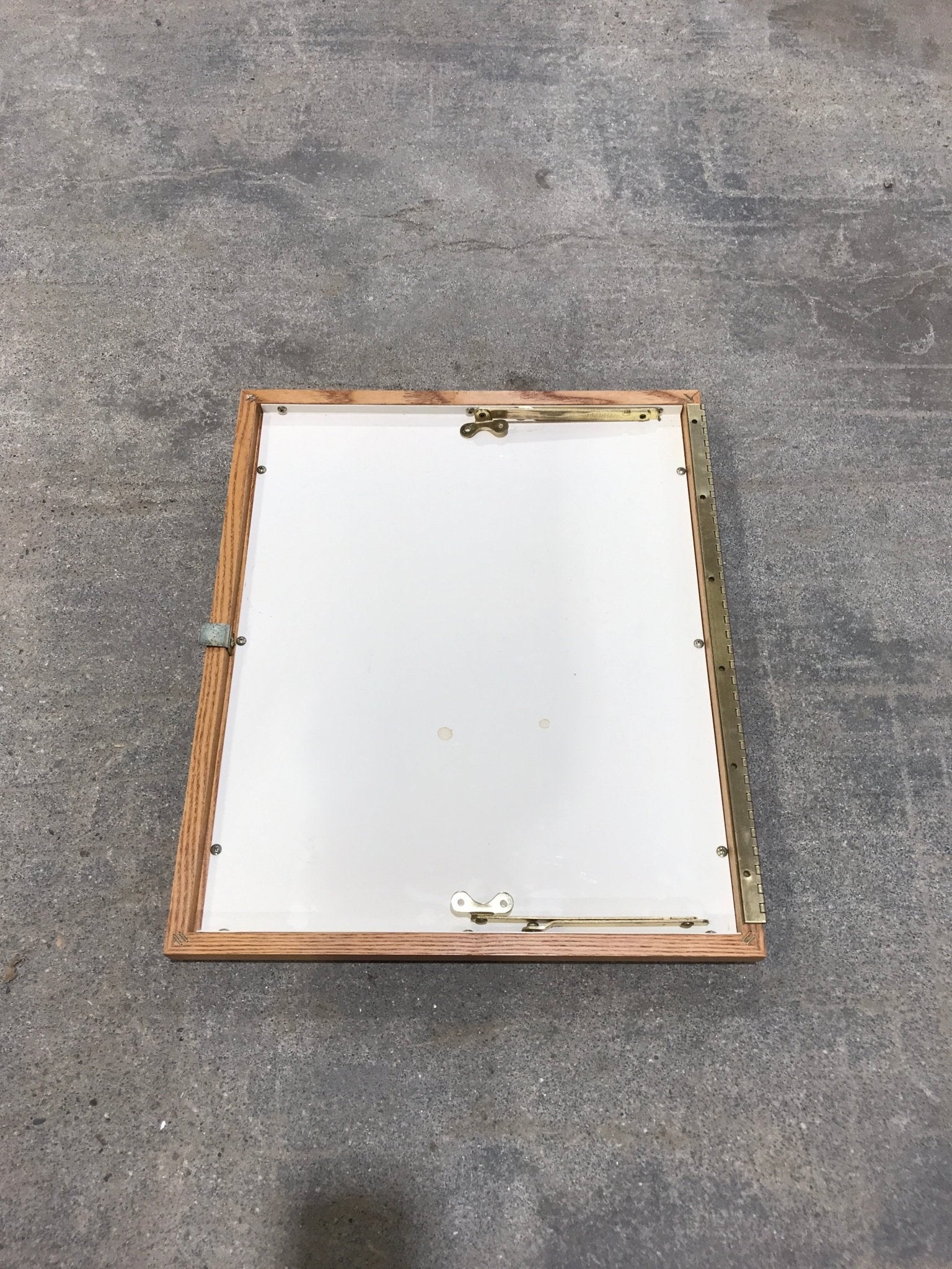 Used RV Mirror & Fold Down Table Top/ Tray 18 1/2 W x 15 1/2" H - Young Farts RV Parts