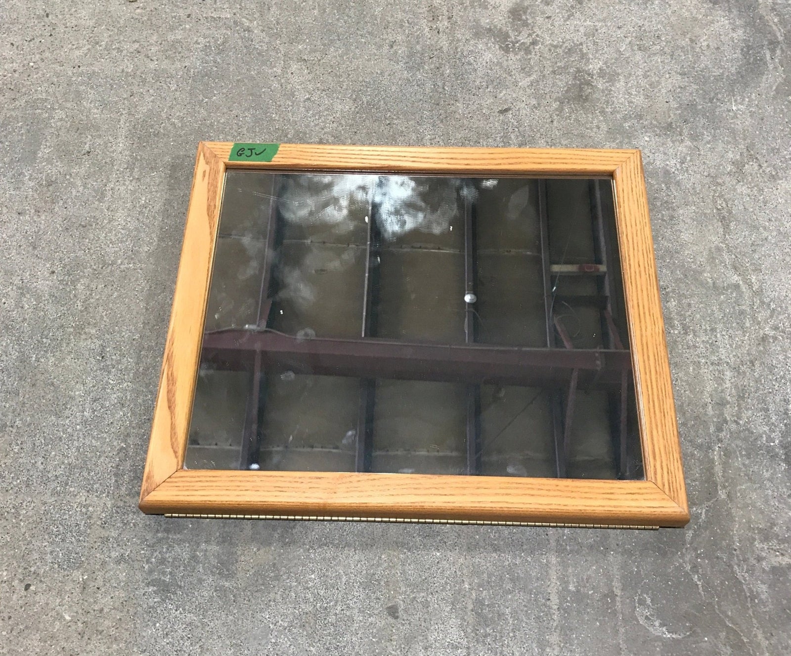 Used RV Mirror & Fold Down Table Top/ Tray 18 1/2 W x 15 1/2