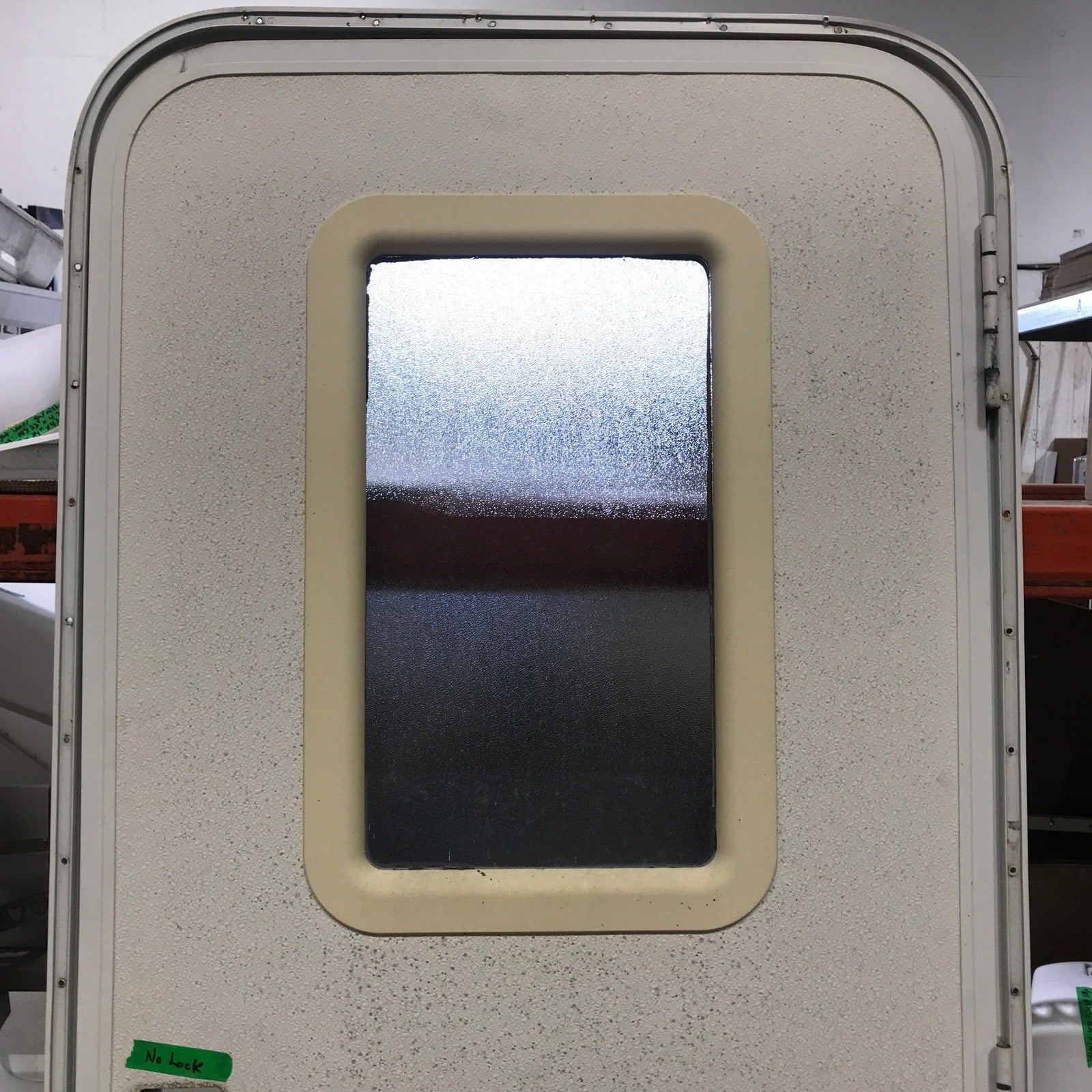 Used RV Radius Corner Entry Door 29 1/2