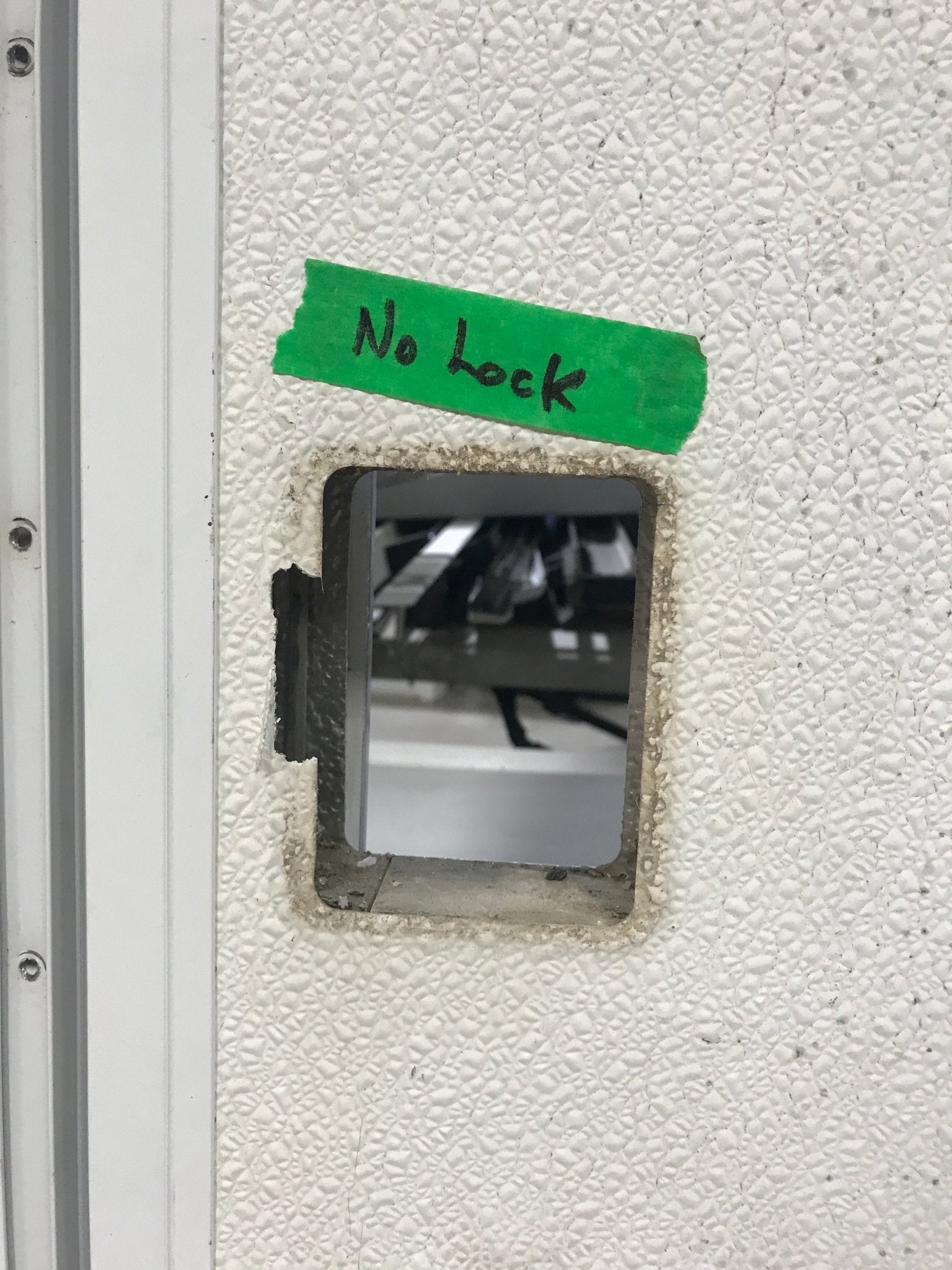 Used RV Radius Corner Entry Door 29 1/2