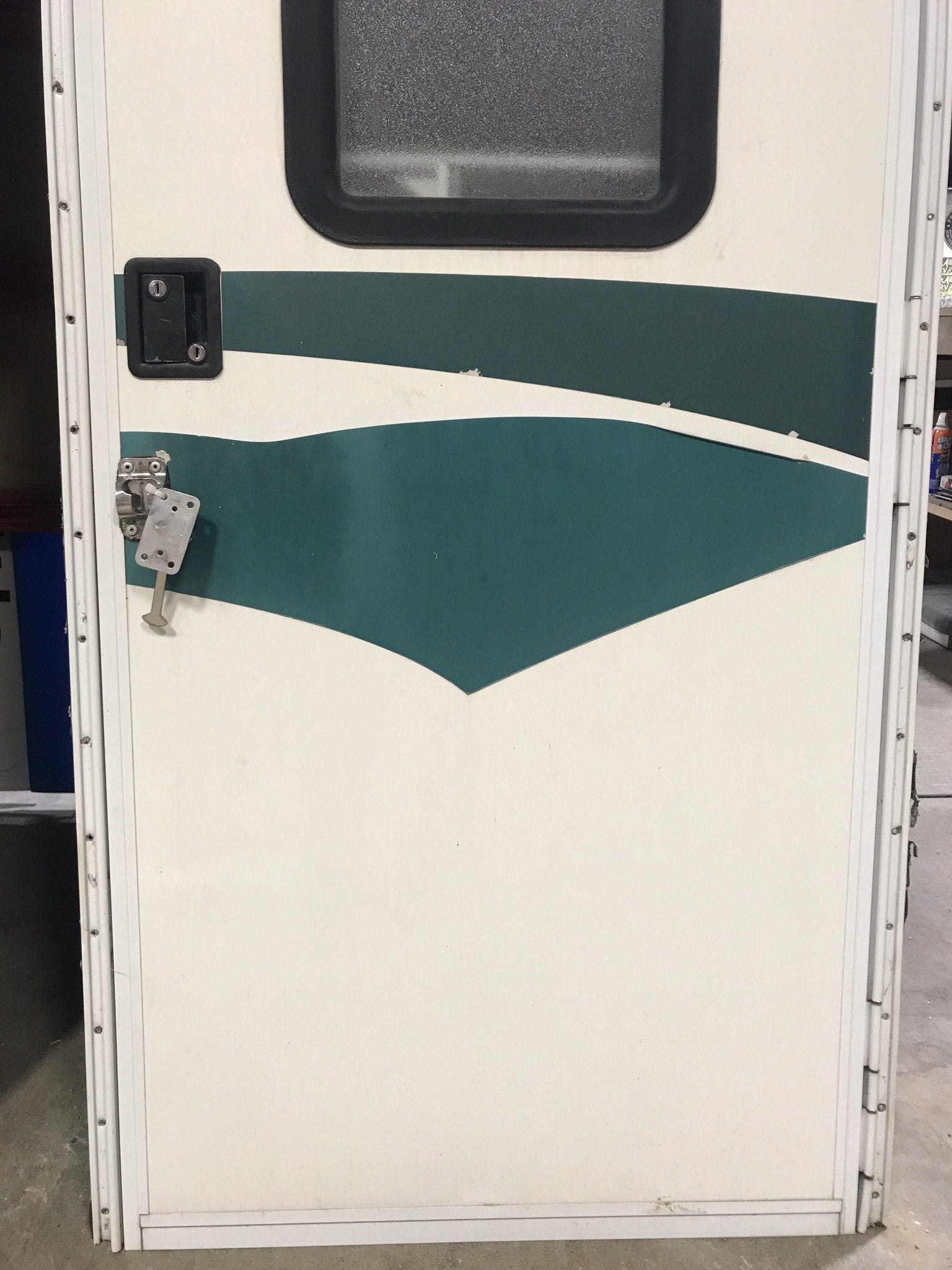 Used RV Radius Corner Entry Door 30