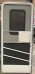 Used RV Radius Corner Entry Door 30" W x 70" H - Young Farts RV Parts