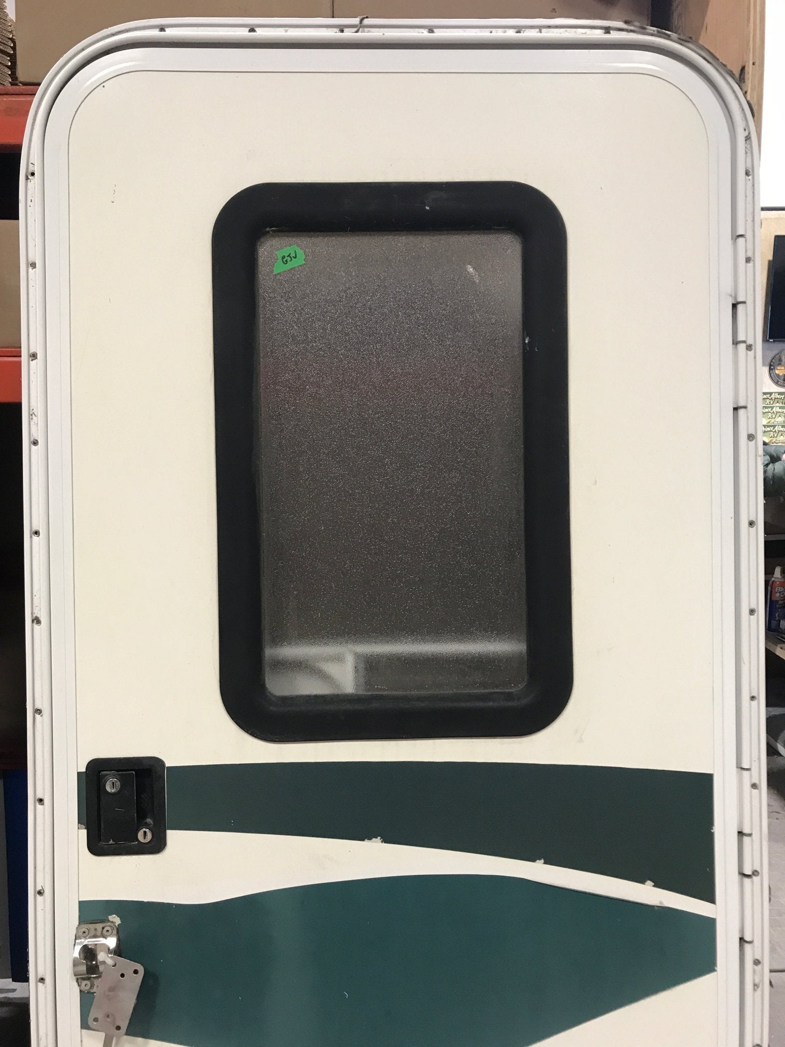 Used RV Radius Corner Entry Door 30