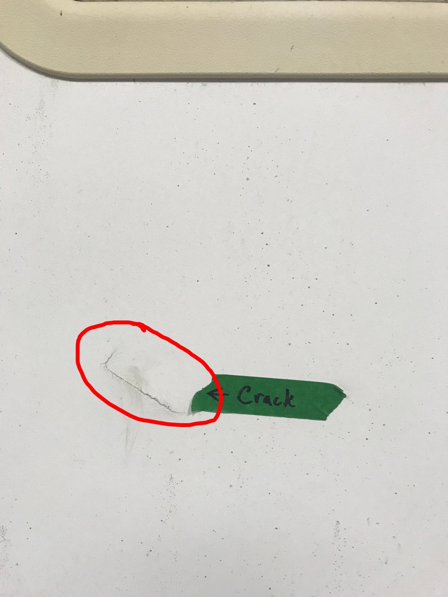 Used RV Radius Corner Entry Door 30