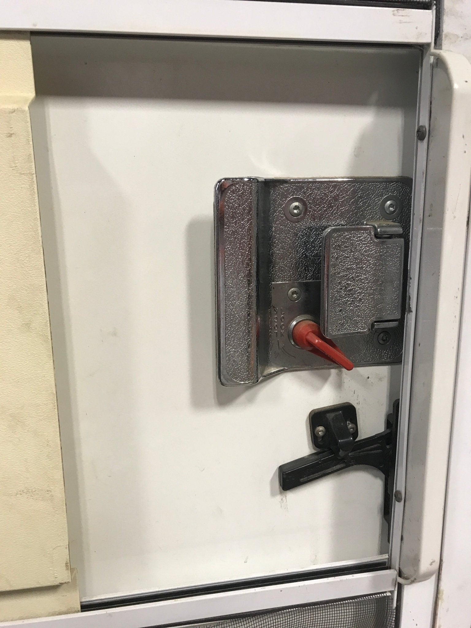 Used RV Radius Corner Entry Door 30