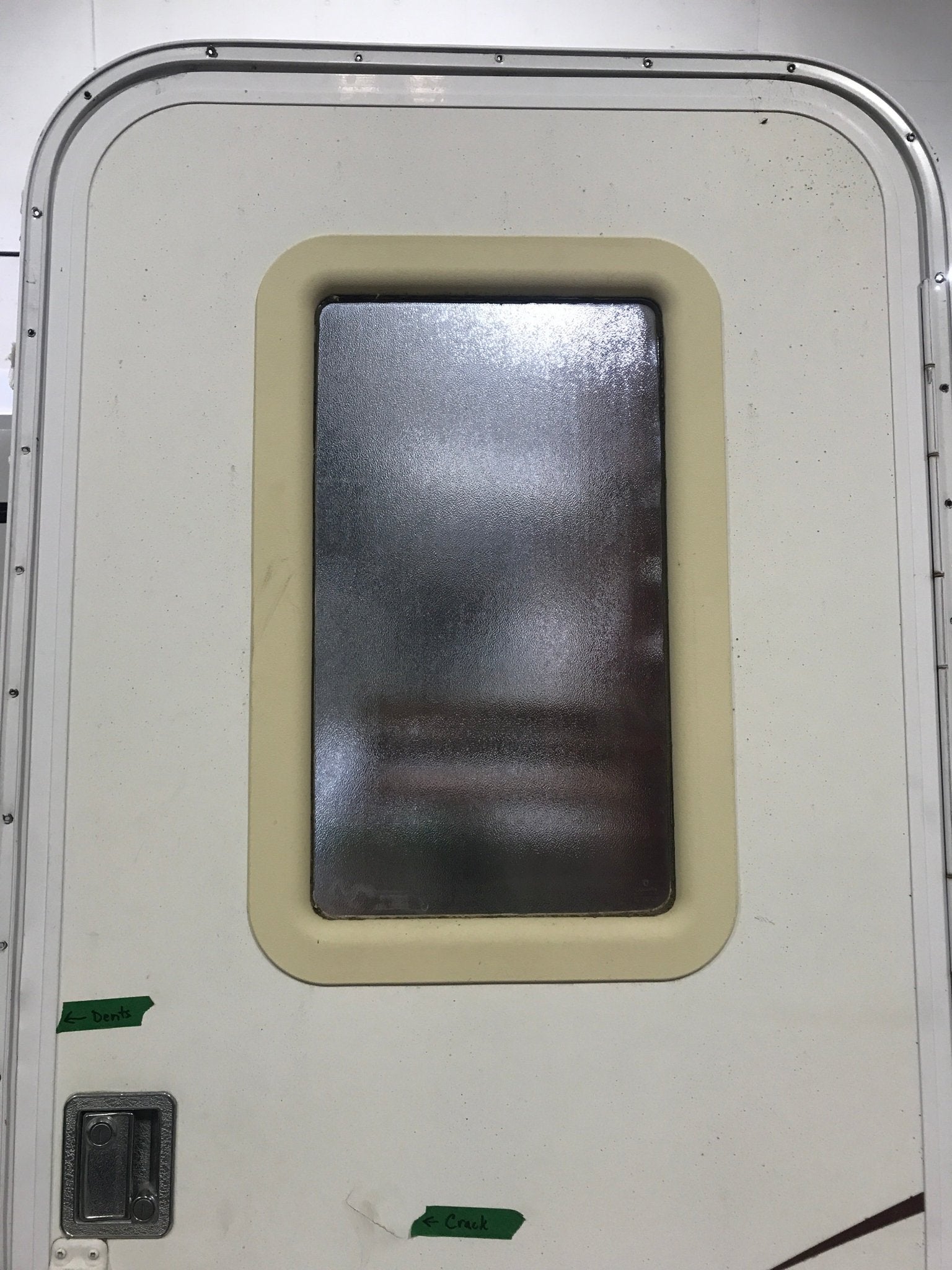 Used RV Radius Corner Entry Door 30