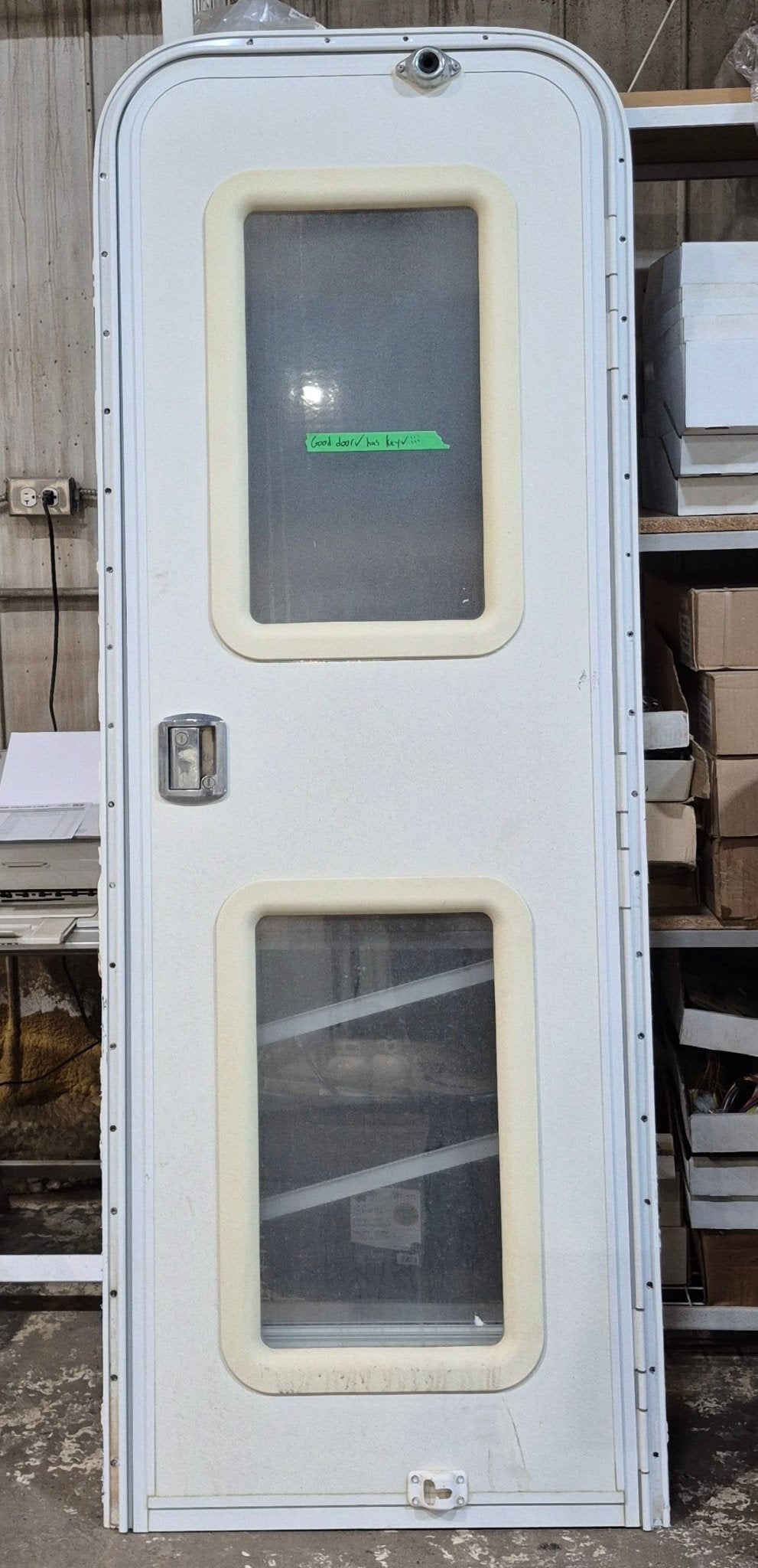 Used RV Radius Entry Door 24