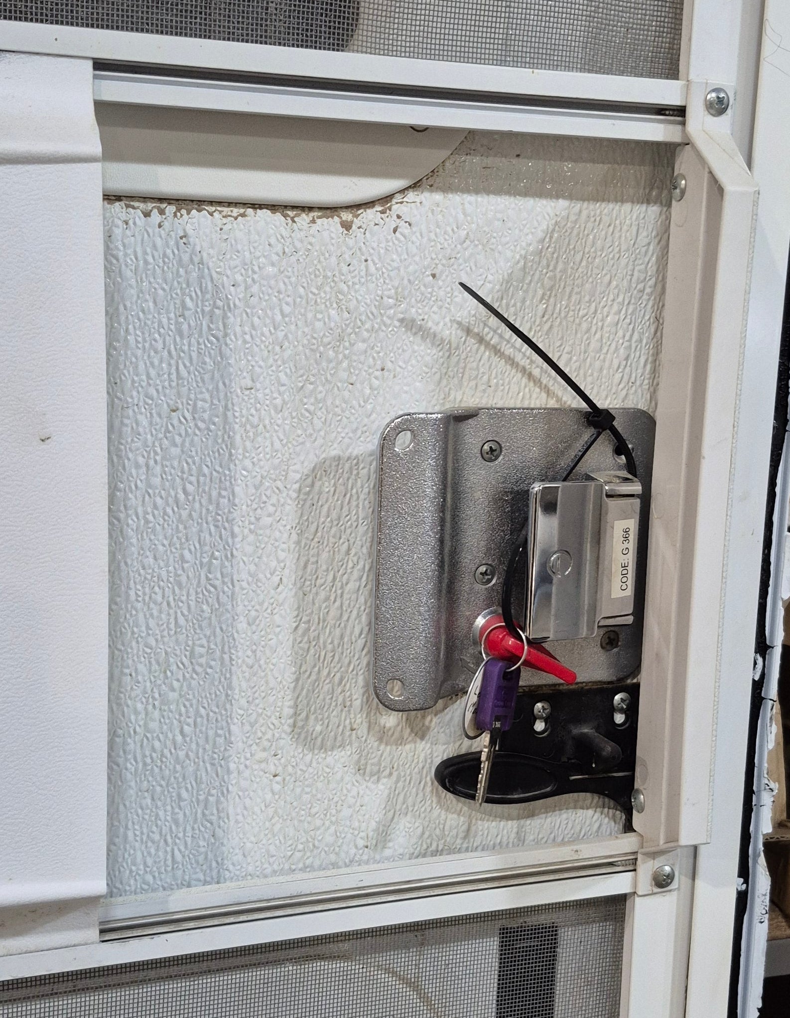 Used RV Radius Entry Door 24