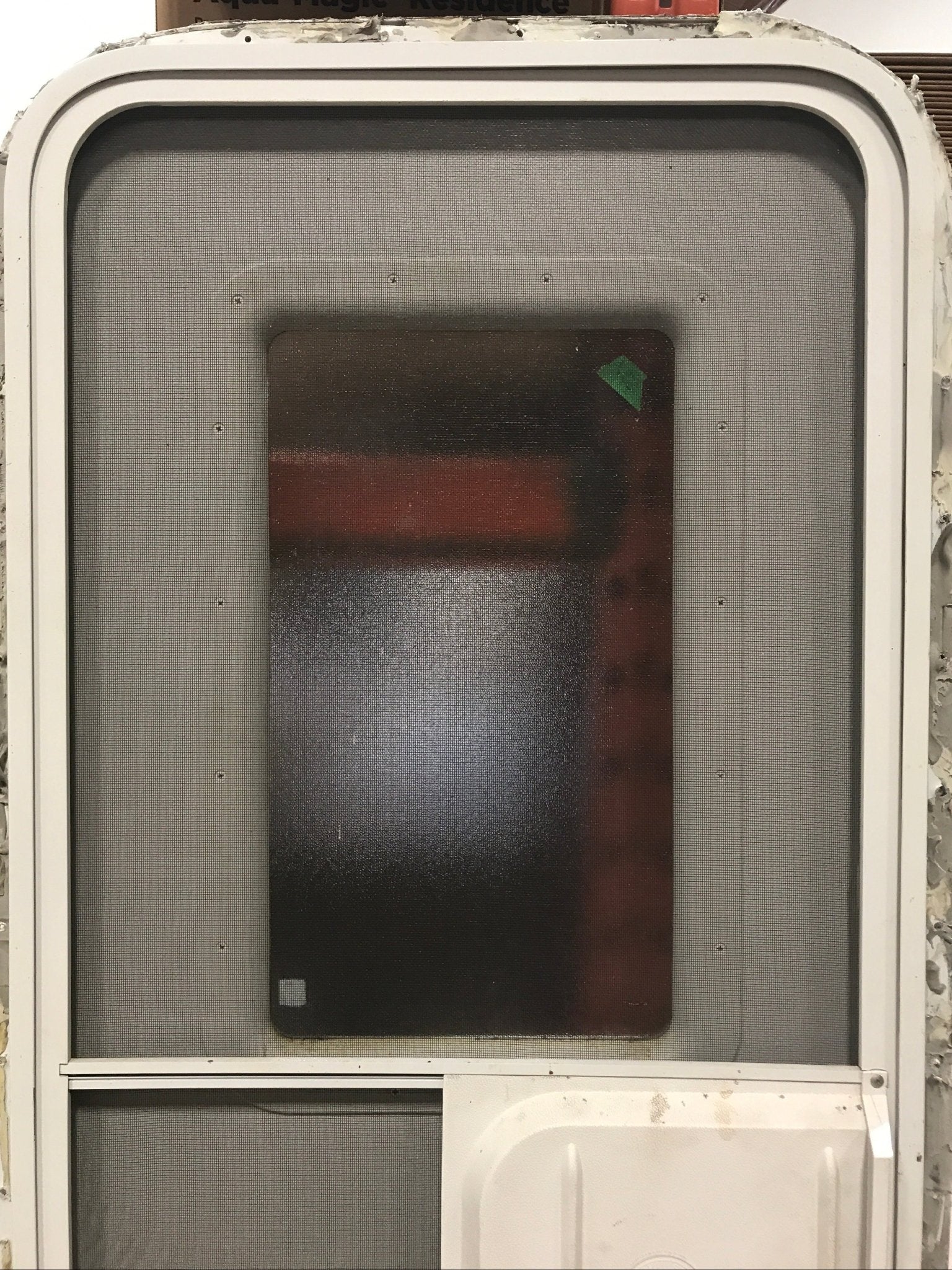 Used RV Radius Entry Door 25 1/2