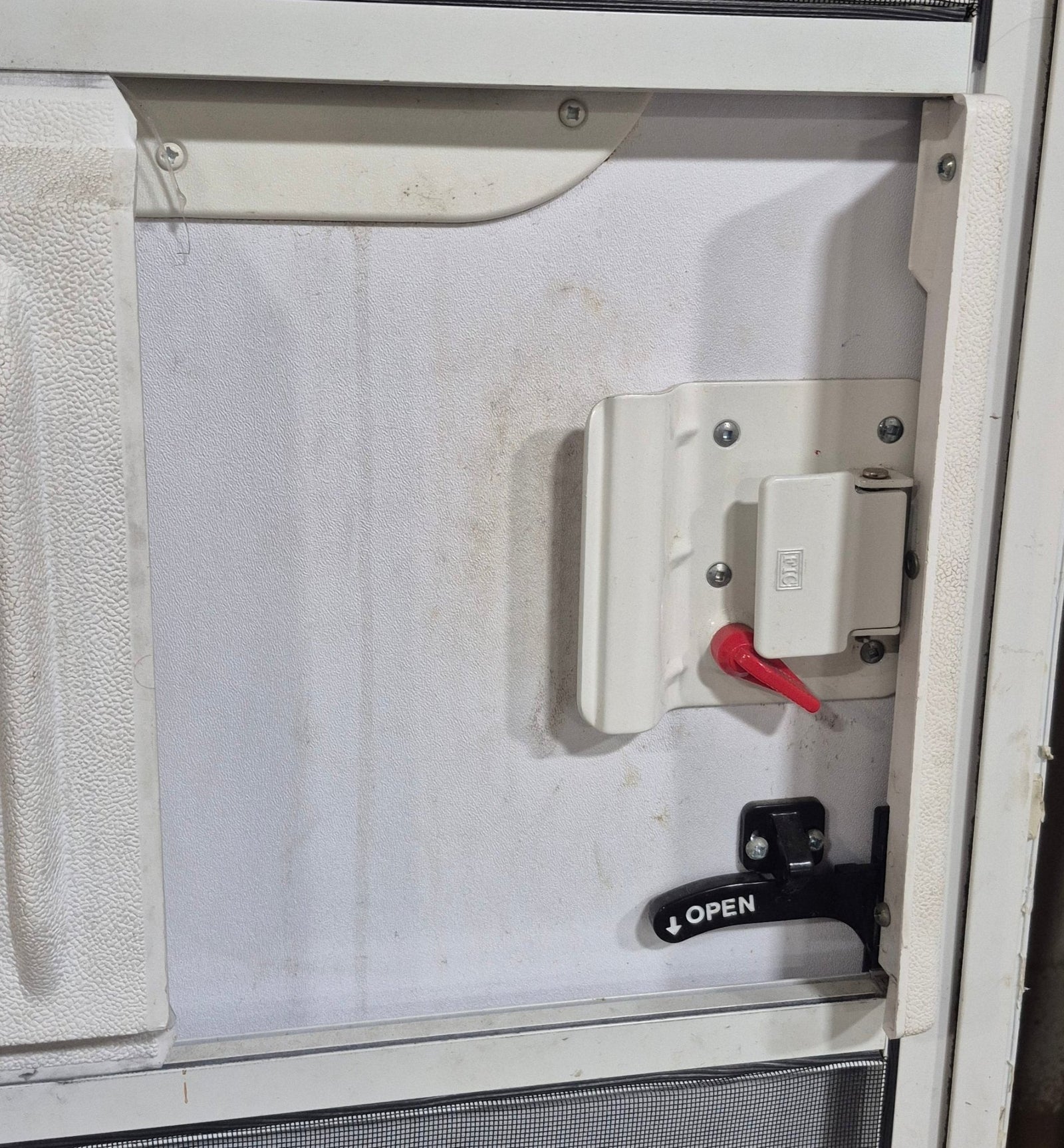 Used RV Radius Entry Door 25 1/2