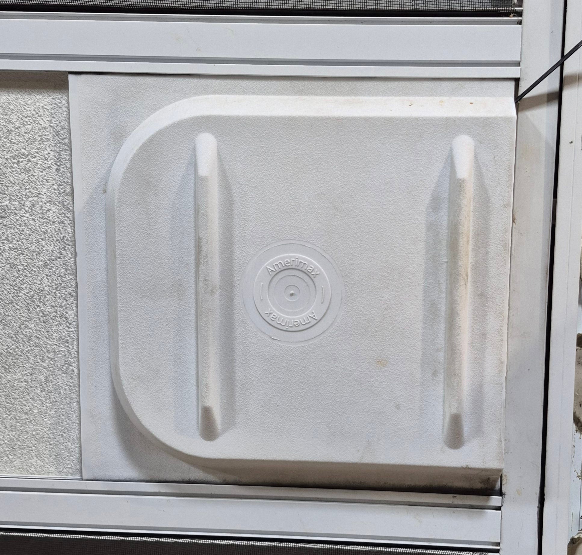 Used RV Radius Entry Door 25 1/2" x 71 3/8" - Young Farts RV Parts